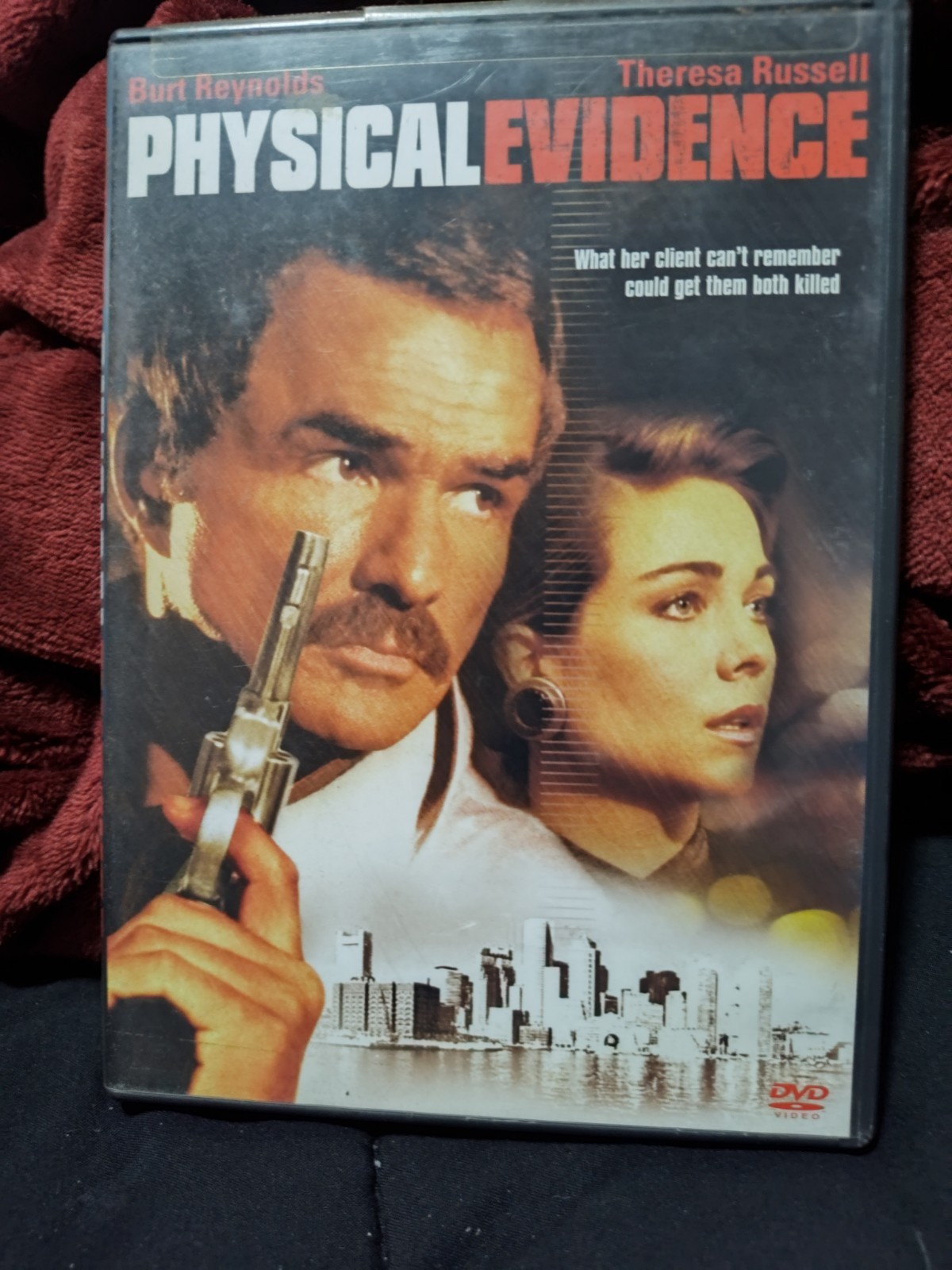 PHYSICAL EVIDENCE~1989 DVD BURT REYNOLDS THERESA RUSSELL NED BEATTY