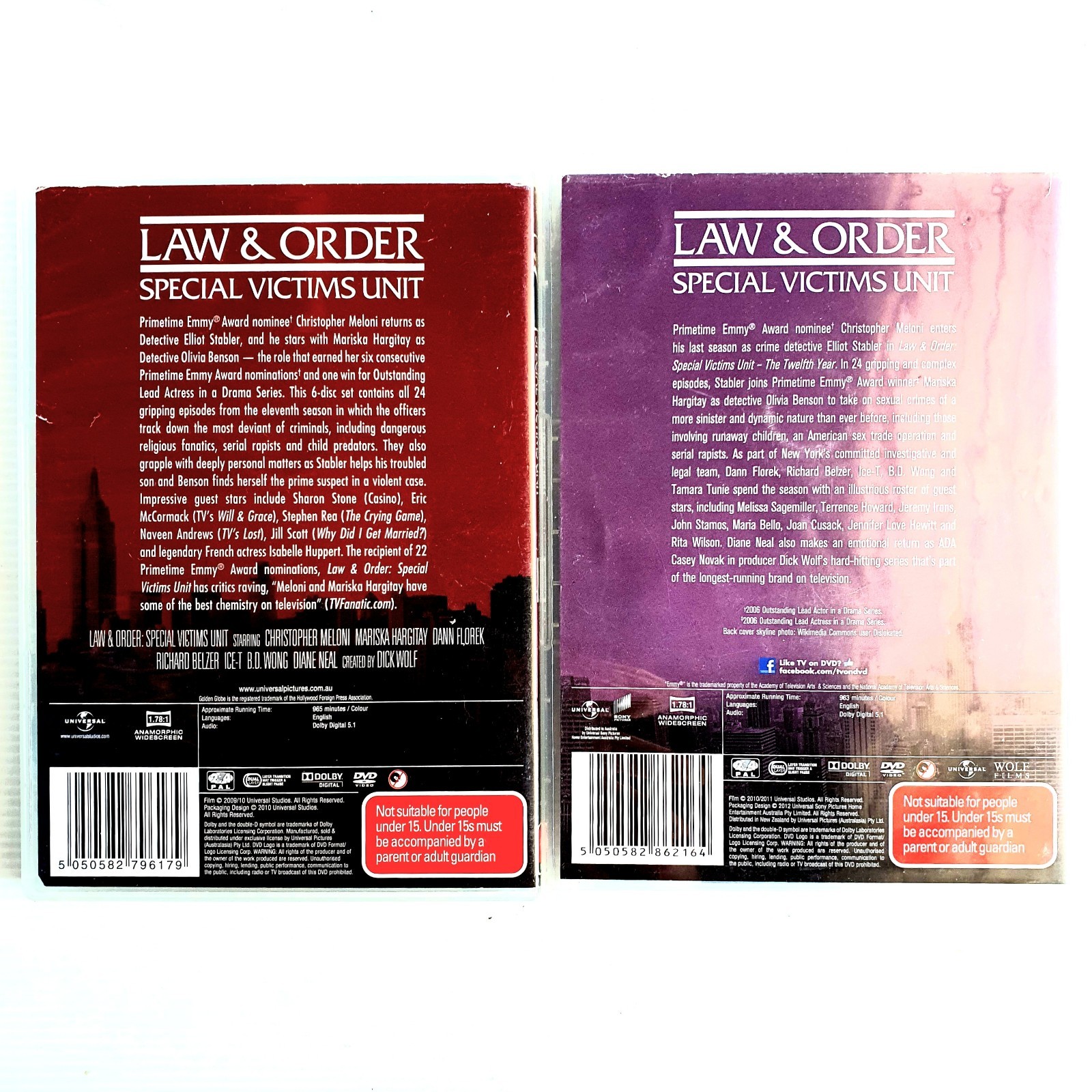 Law & Order SVU Complete Seasons Series 1-14 DVD Crime Gift Set Region 2/4