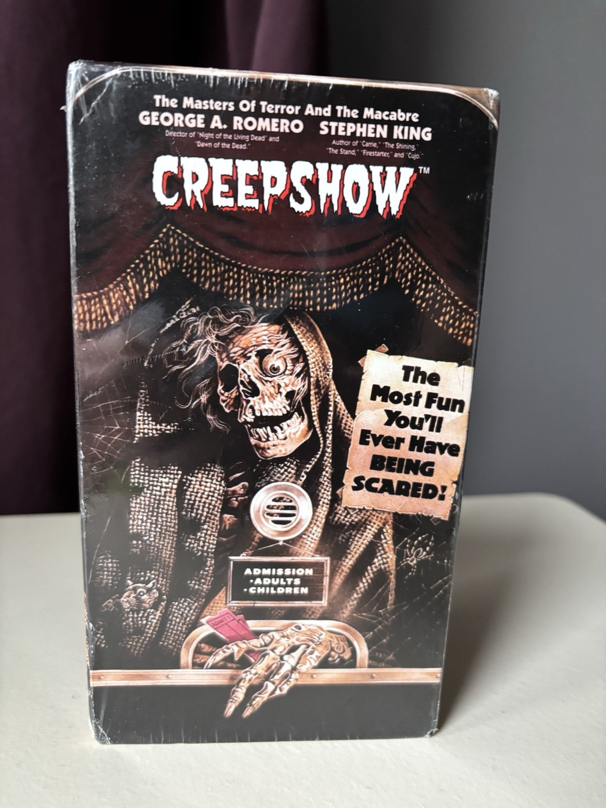 SEALED Creepshow VHS 1982 1999 WHV Watermark George Romero Stephen King