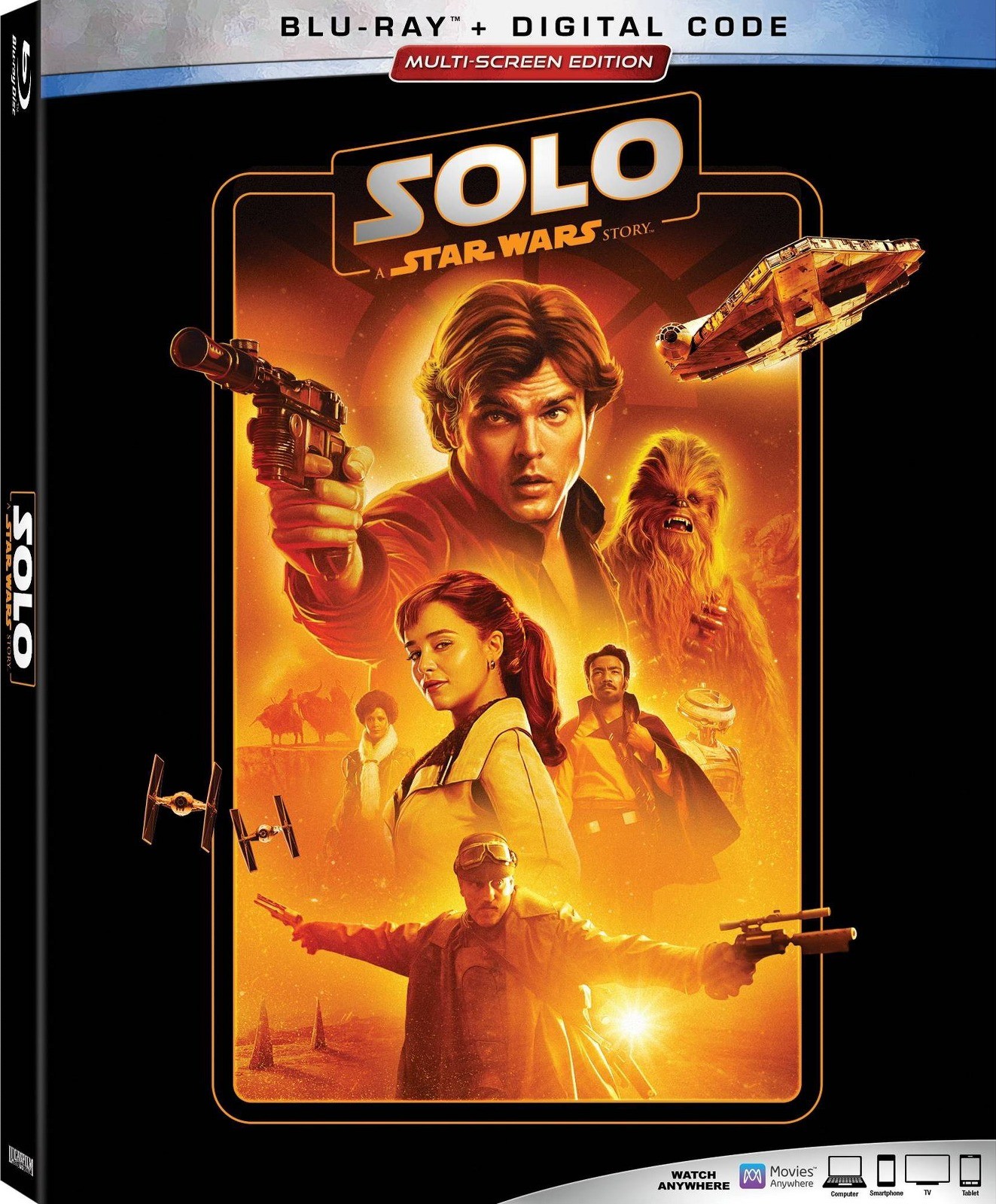 Solo: A Star Wars Story (Blu-ray + Digital) New