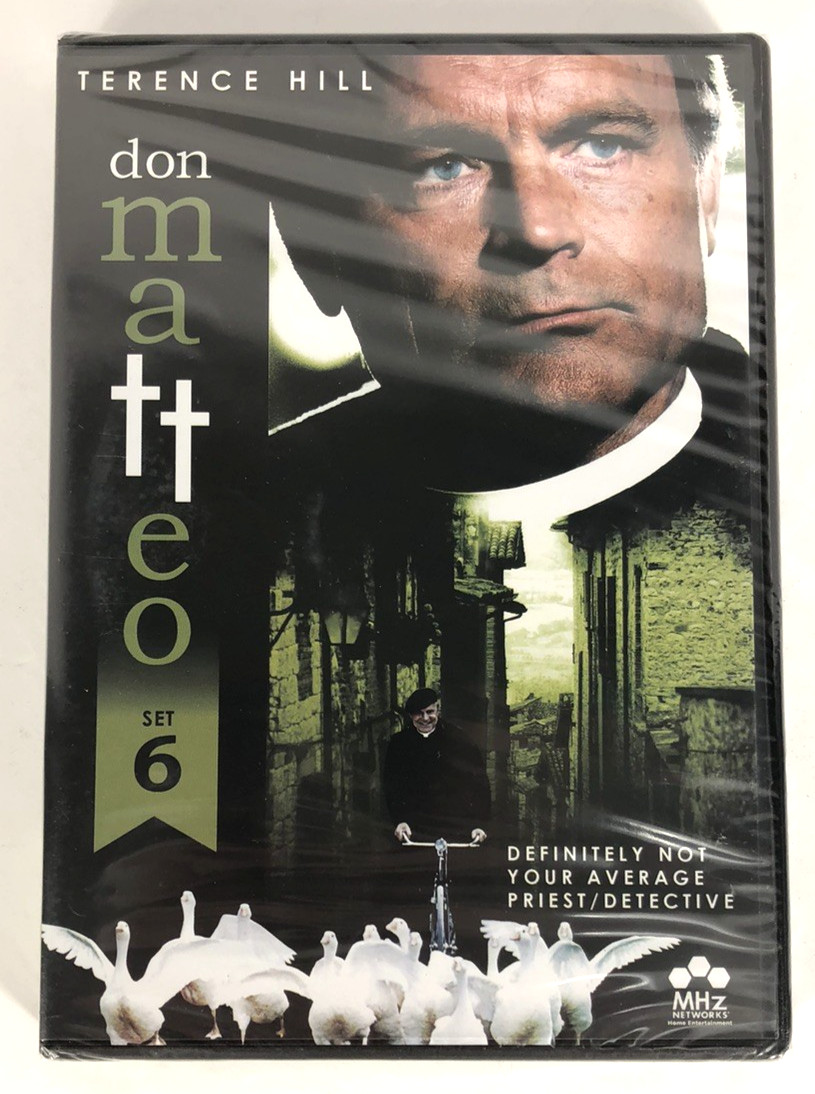 Don Matteo DVD Terence Hill Set Season 6 Episodes 45-56 Italian English New