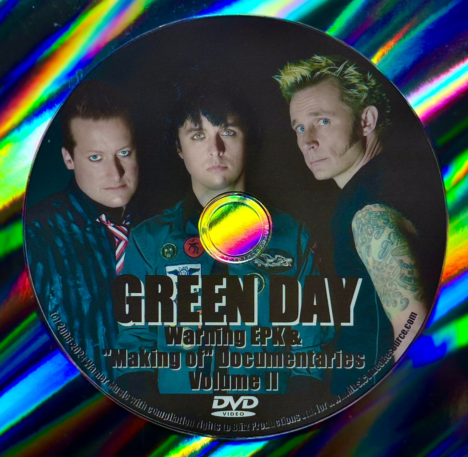 GREEN DAY Music Video Anthology 4 DVD Set 1993 to 2025 7 HOURS & Making of Docs