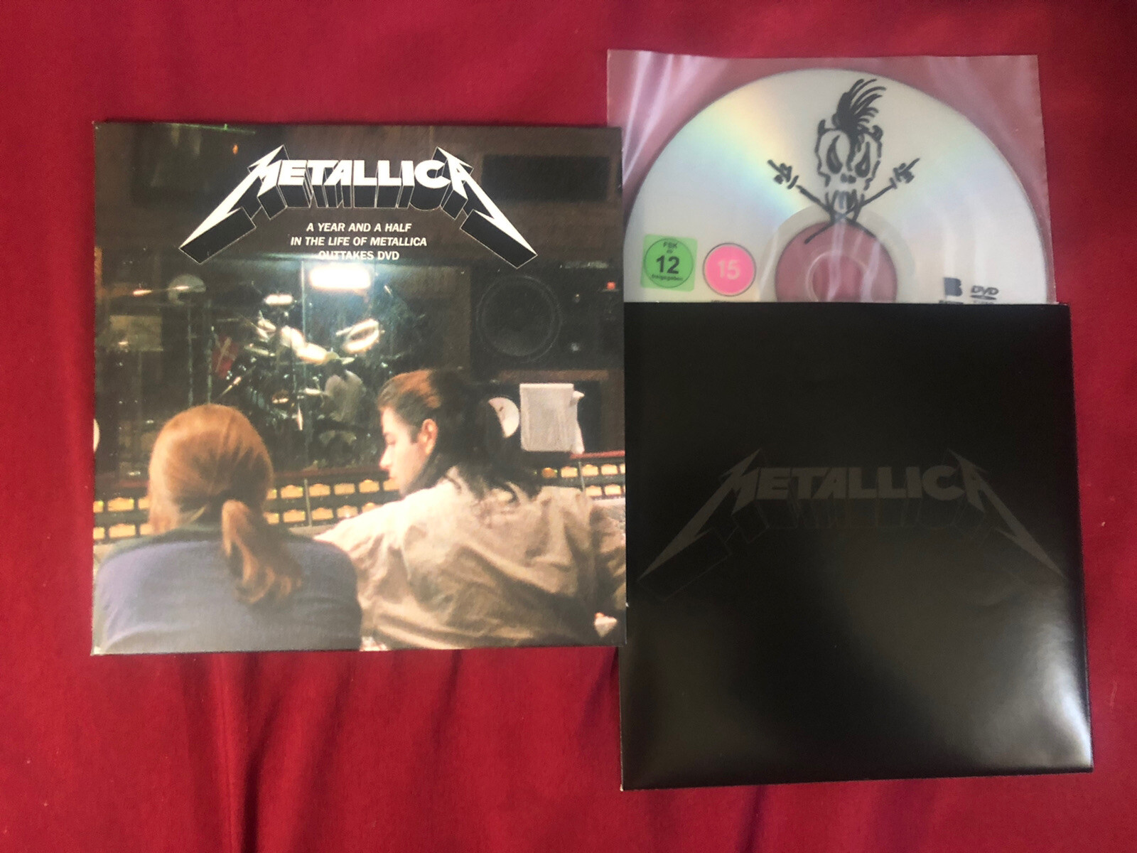 Metallica Black Album Box Set Item: “A Year and a Half…” Outtakes DVD NEW