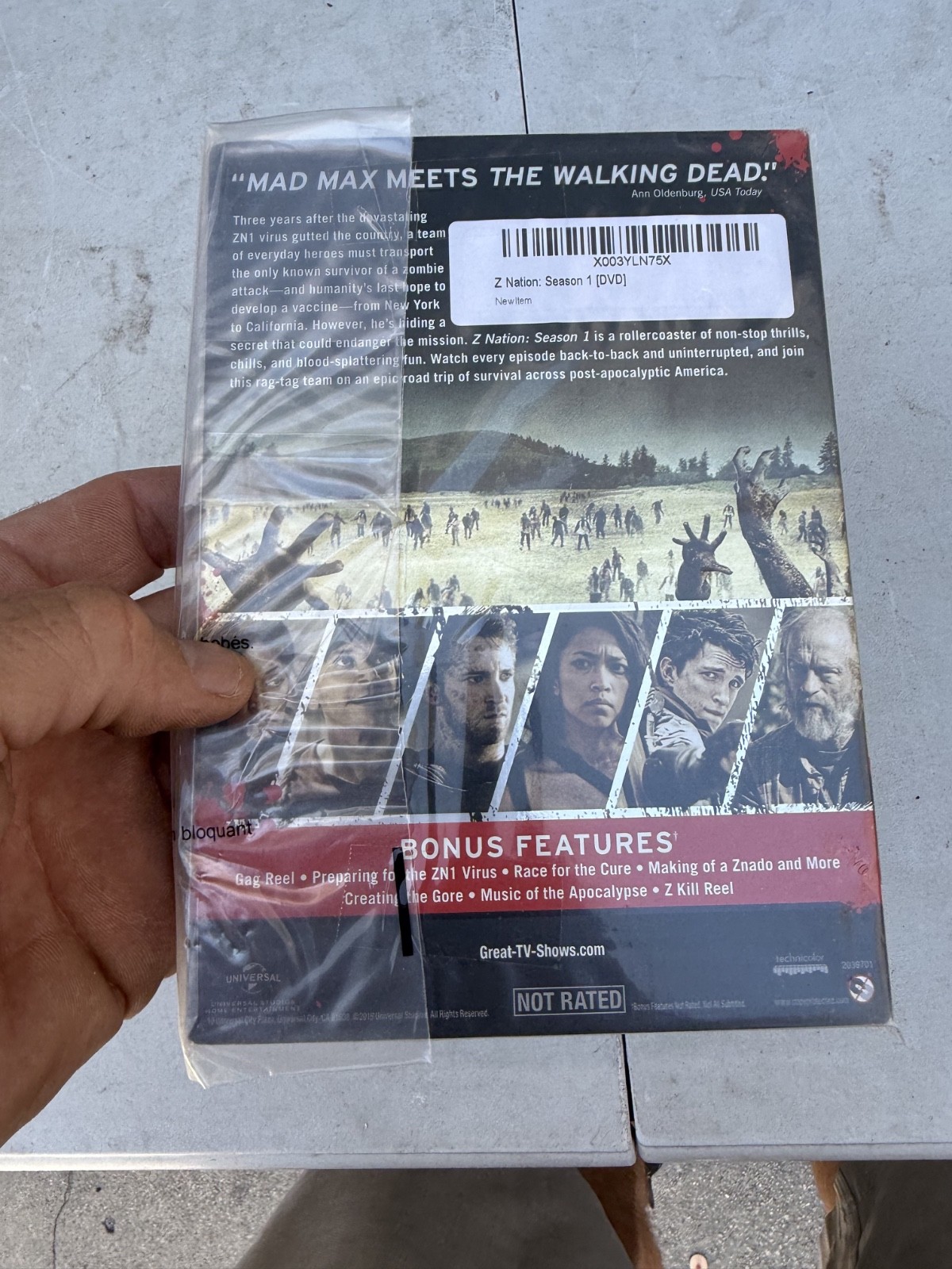 Z Nation: Season One (DVD) yt19
