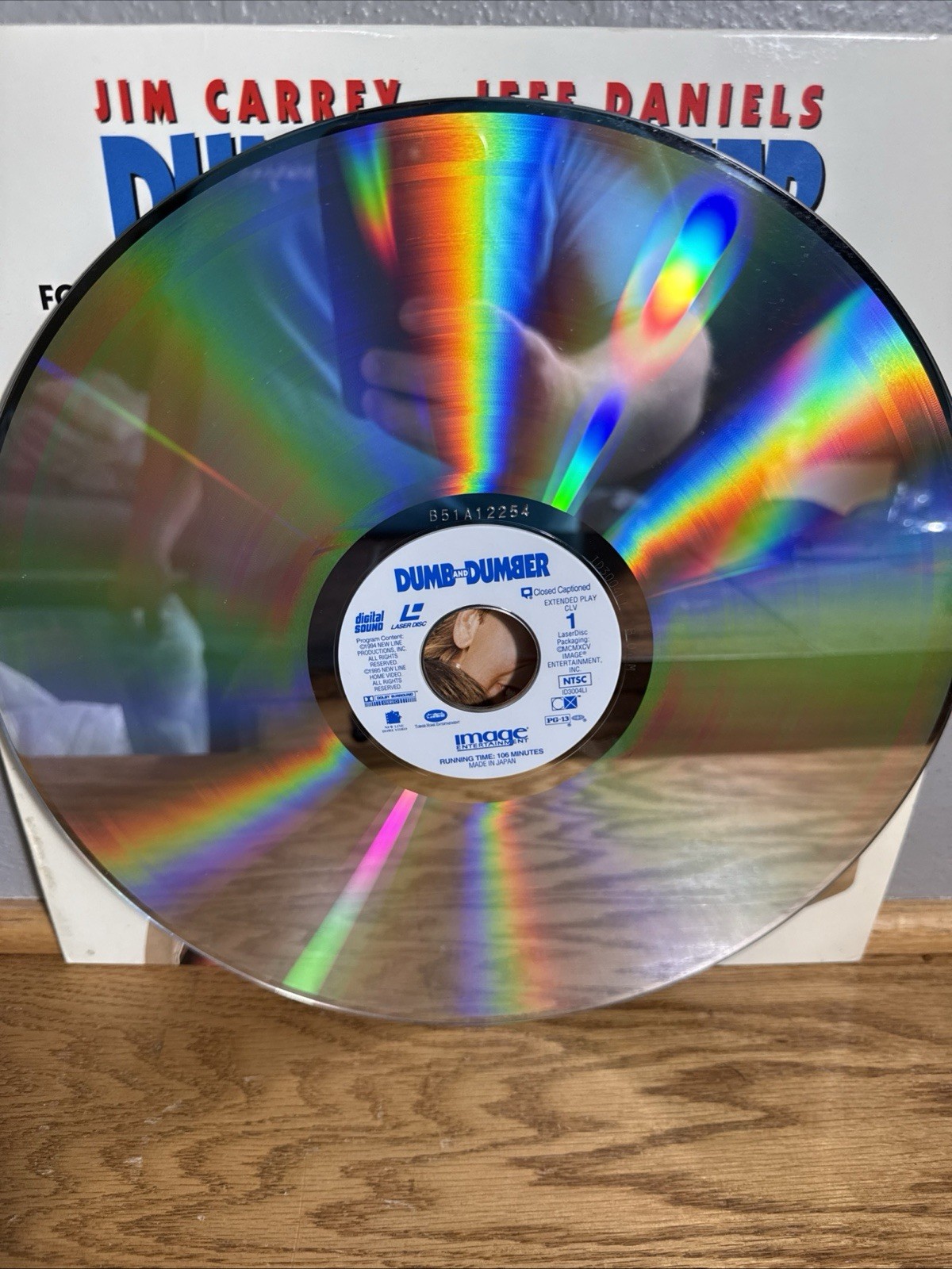 Dumb & Dumber (1994) LaserDisc Jim Carrey Jeff Daniels Peter Farrelly Comedy