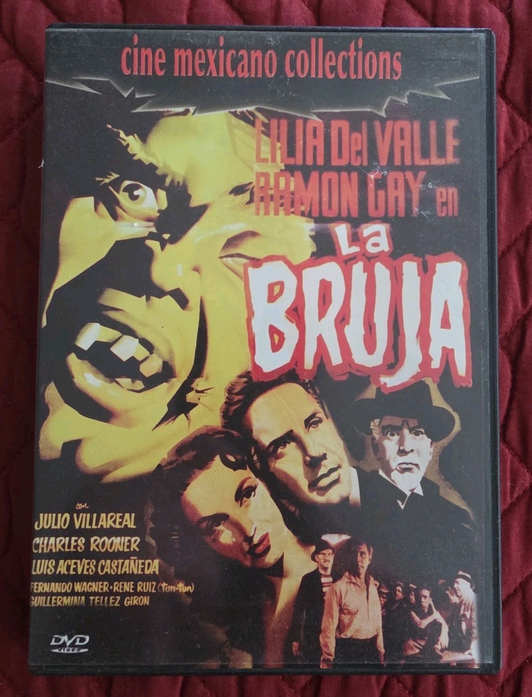 La Bruja (1954) DVD Mexican Horror Cult Movie Chano Urueta Lilia Del Valle OOP