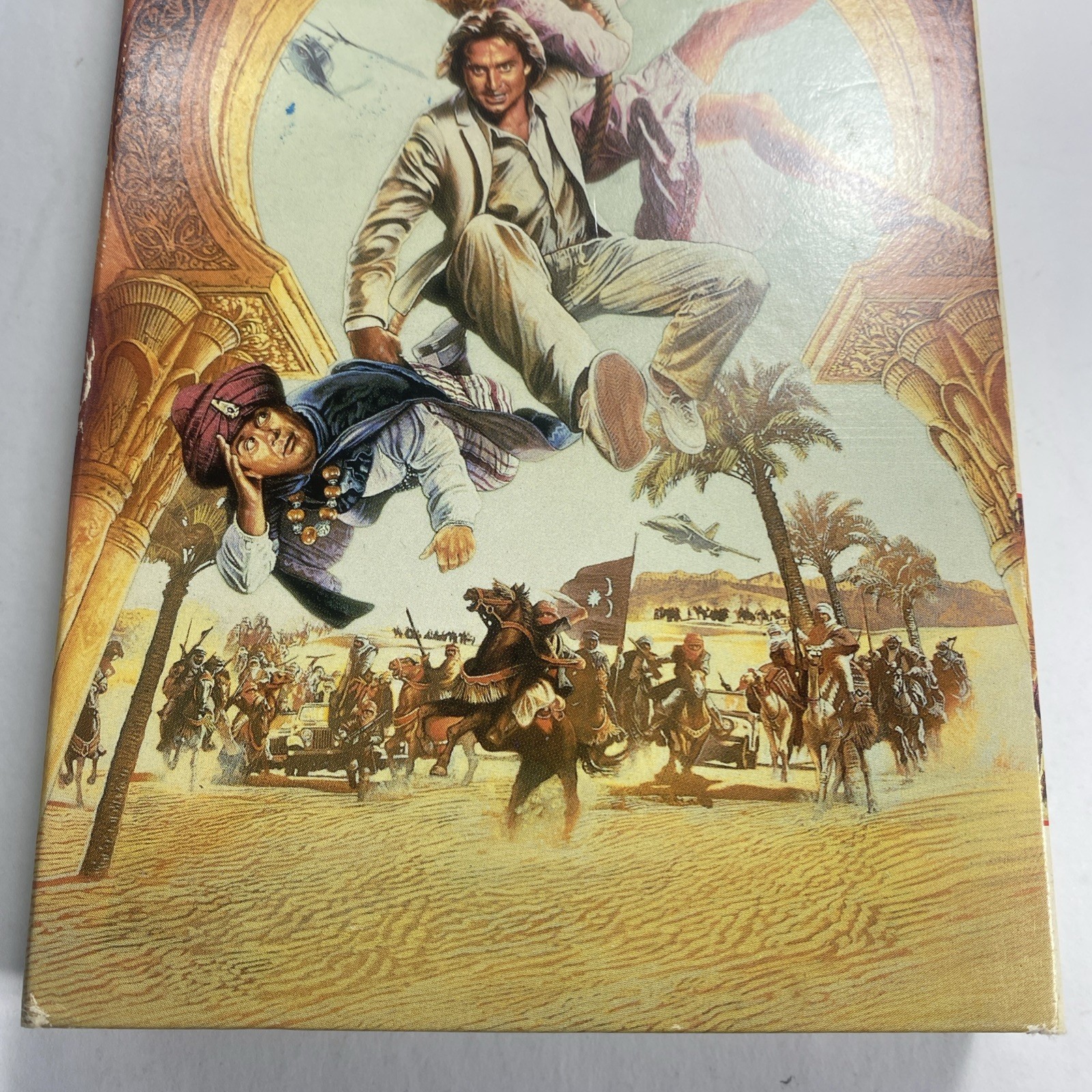 The Jewel of the Nile VHS 1985, Michael Douglas, Kathleen Turner & Danny Devi to