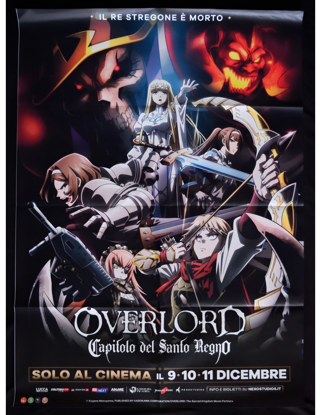 manifesto OVERLORD CAPITOLO DEL SANTO REGNO Julius Avery A341