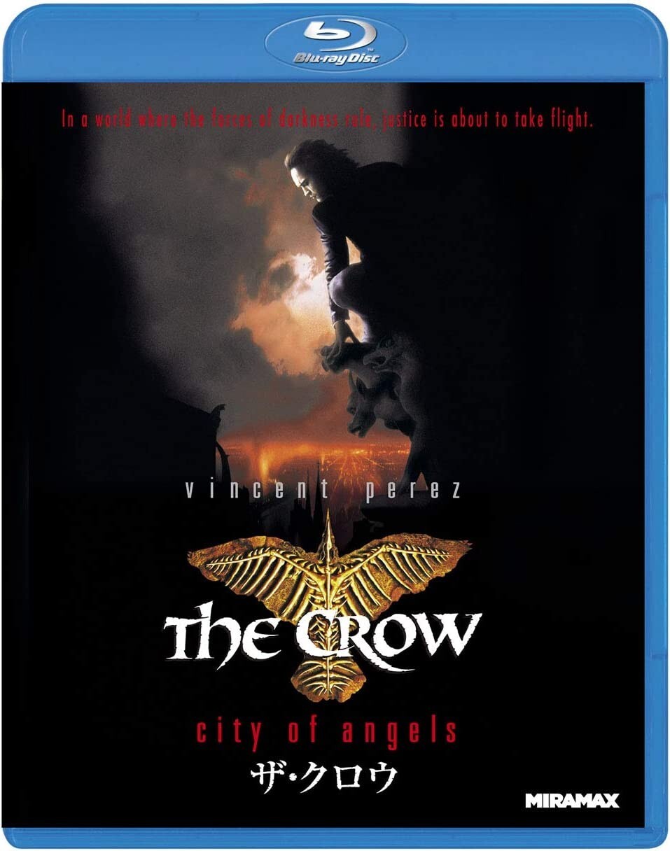 THE CROW: CITY OF ANGELS (1996) Blu-Ray NEW (Japanese Package has English Audio)