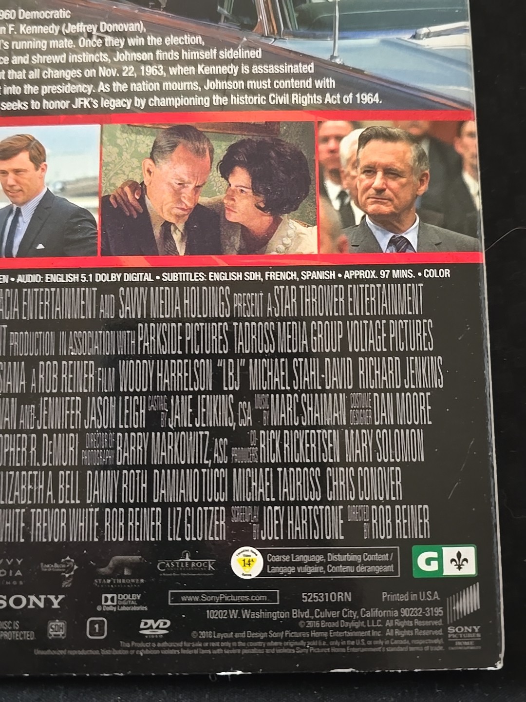LBJ DVD 2017