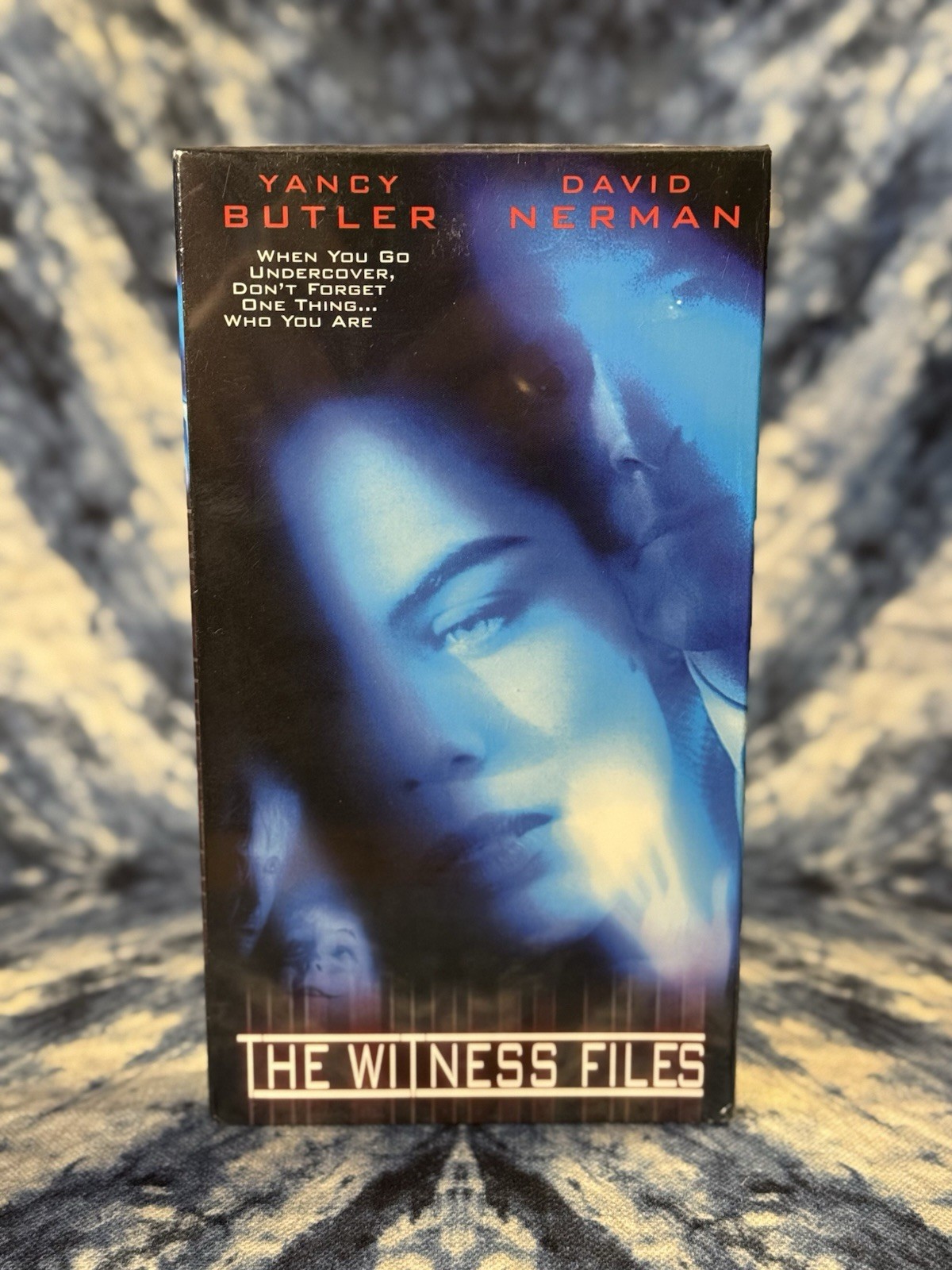 The Witness Files (VHS 2000) -SEALED Screener Tape- Yancy Butler Thriller – OOP