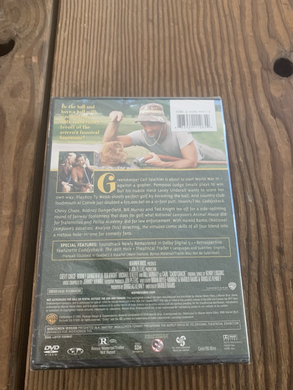 Caddyshack (DVD, 1980) Chevy Chase-NEW