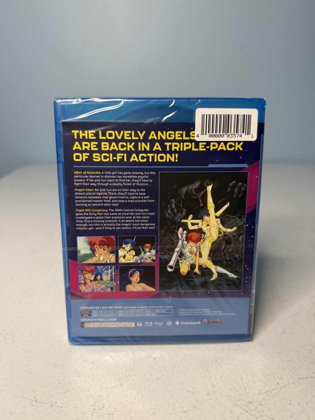 Dirty Pair Features Blu-Ray Anime NEW