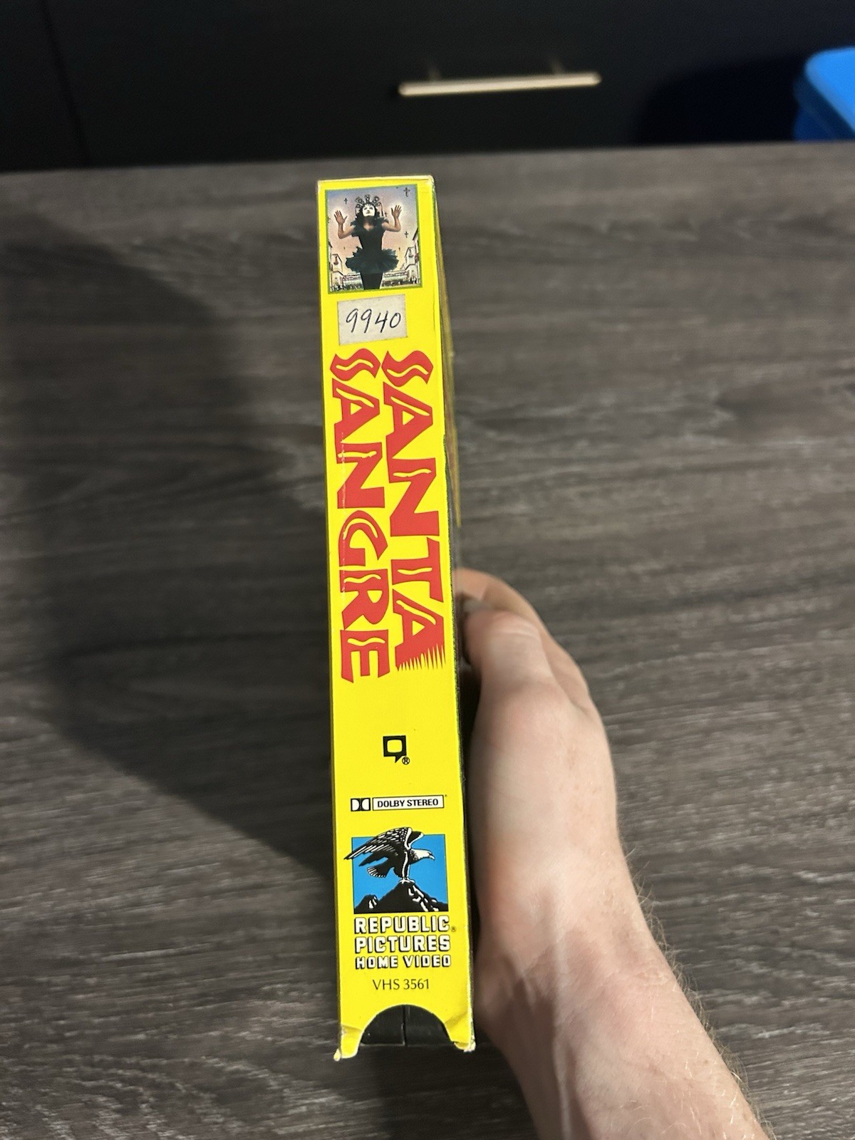 SANTA SANGRE Drama Horror Republic Pictures VHS Tape ~ Alejandro Jodorowsky