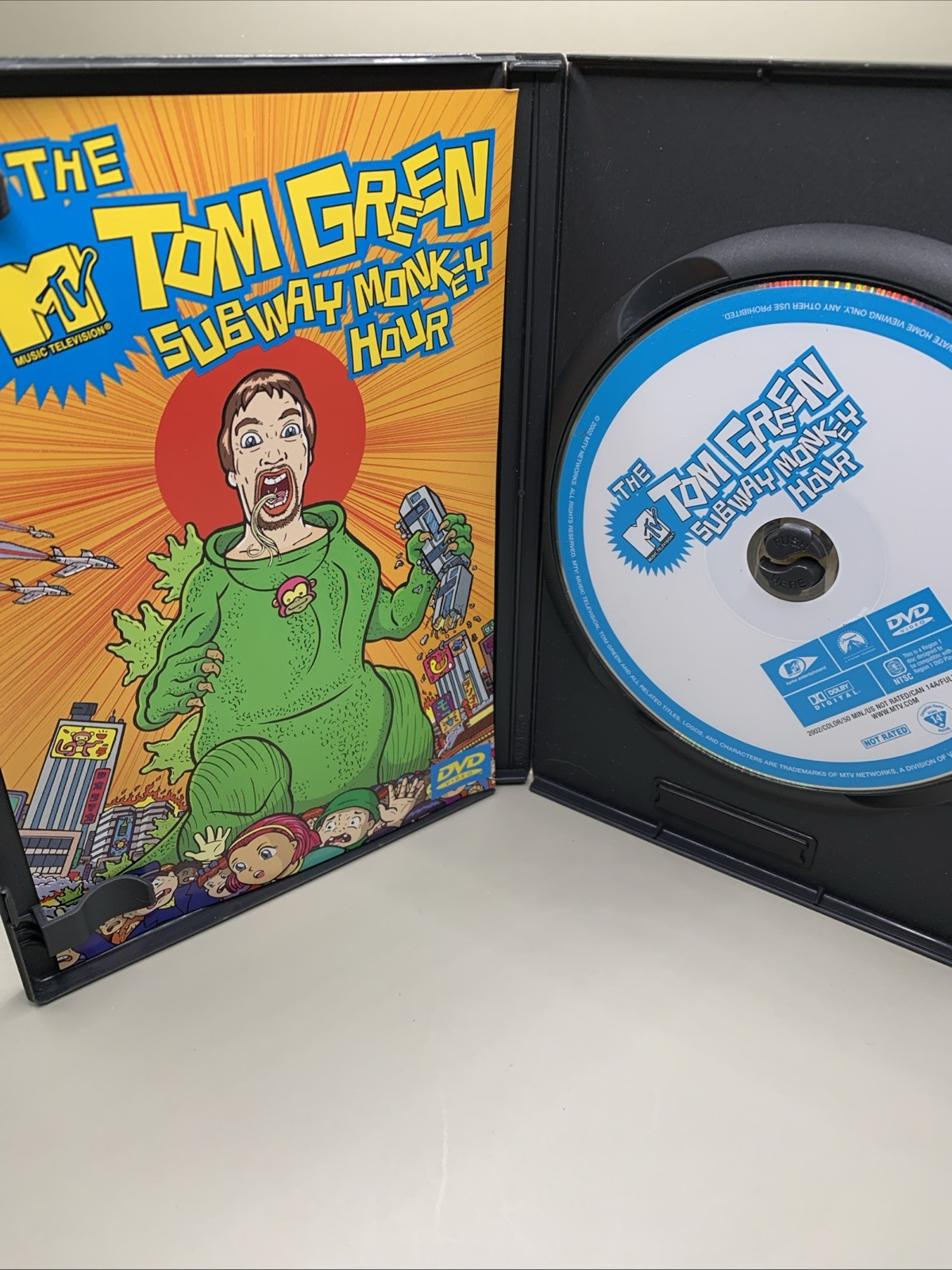 MTV Presents The Tom Green Subway Monkey Hour DVD 2002 Japan Comedy