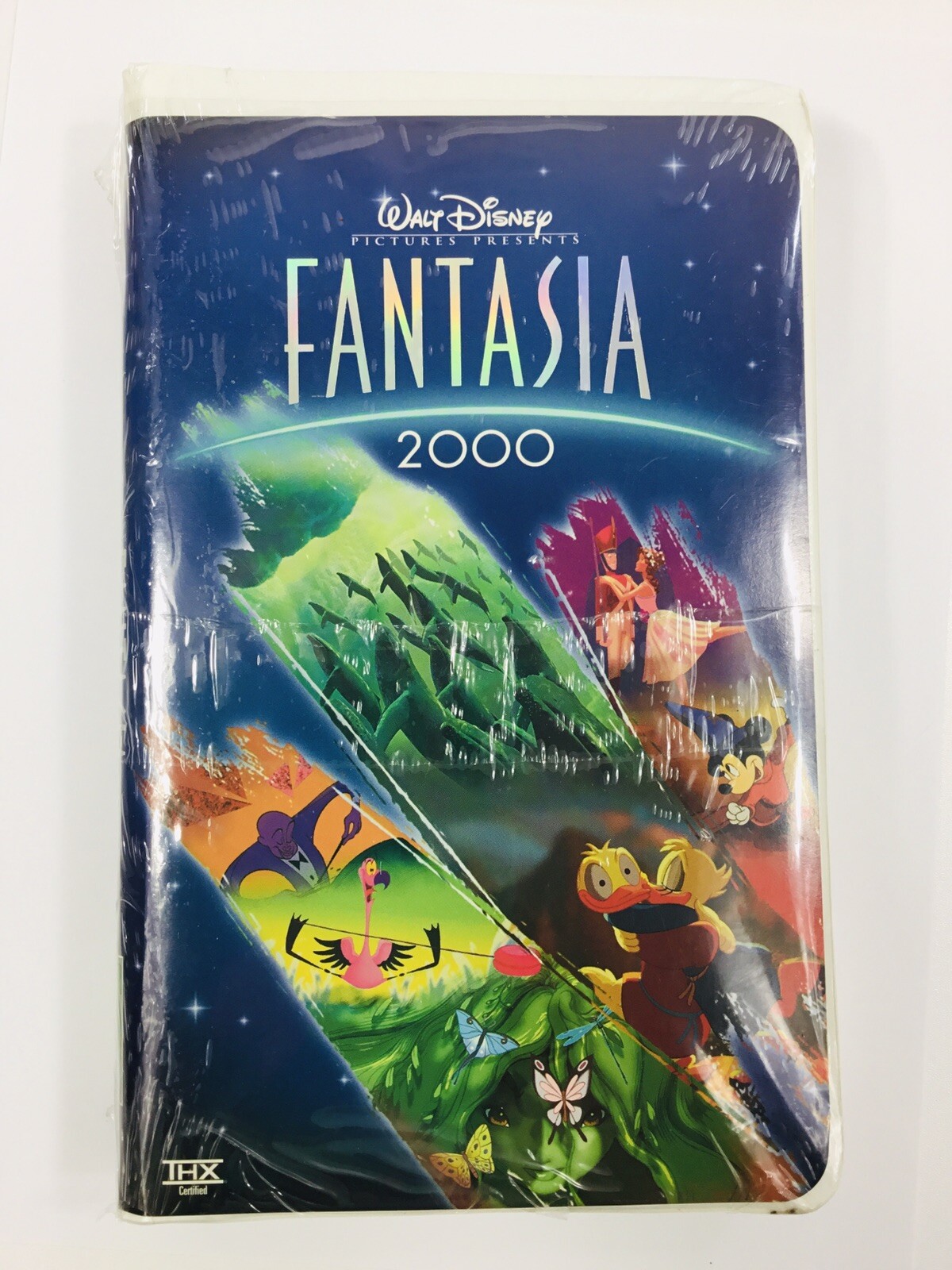 Fantasia 2000 VHS Walt Disney Sealed THX 74 Minutes Rated G BRAND NEW SEALED