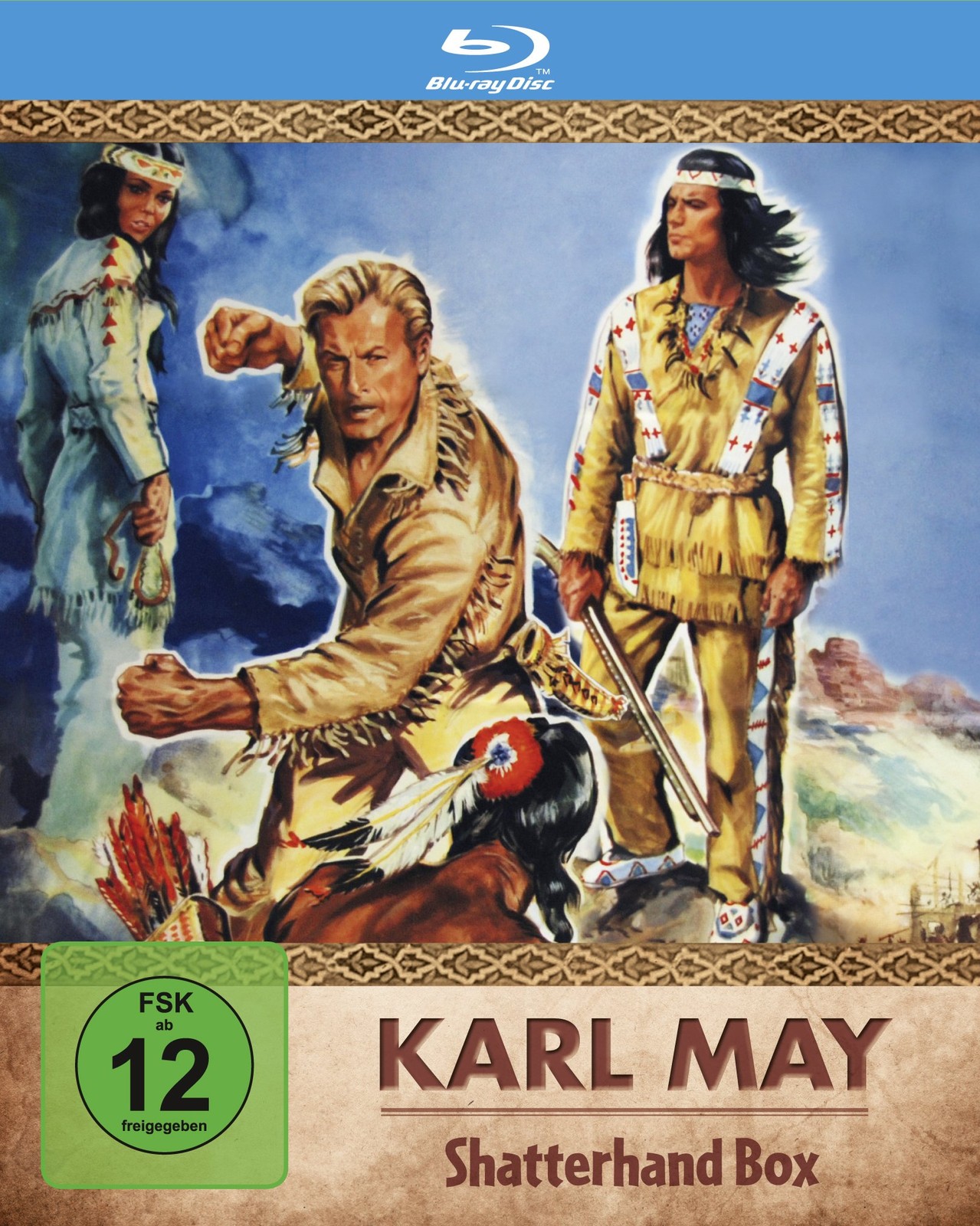 Karl May Shatterhand Box (Blu-ray) (UK IMPORT)