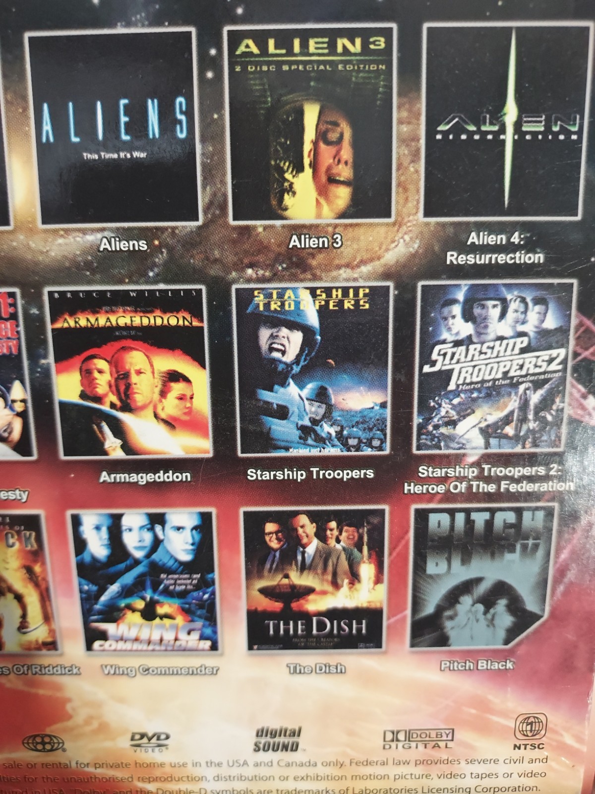 Rare Space collection 25 In 1 star wars alien starship troopers Riddick – #199