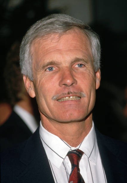Ted Turner Circa 1980’s Historic 1988 Television Celebrity Old Photo 5