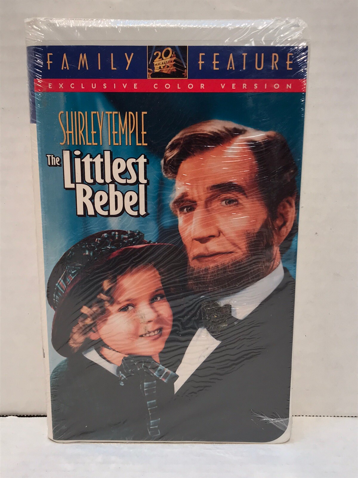 FACTORY SEALED 1996 VHS Cassette Tape Shirley Temple in The Littlest Rebel