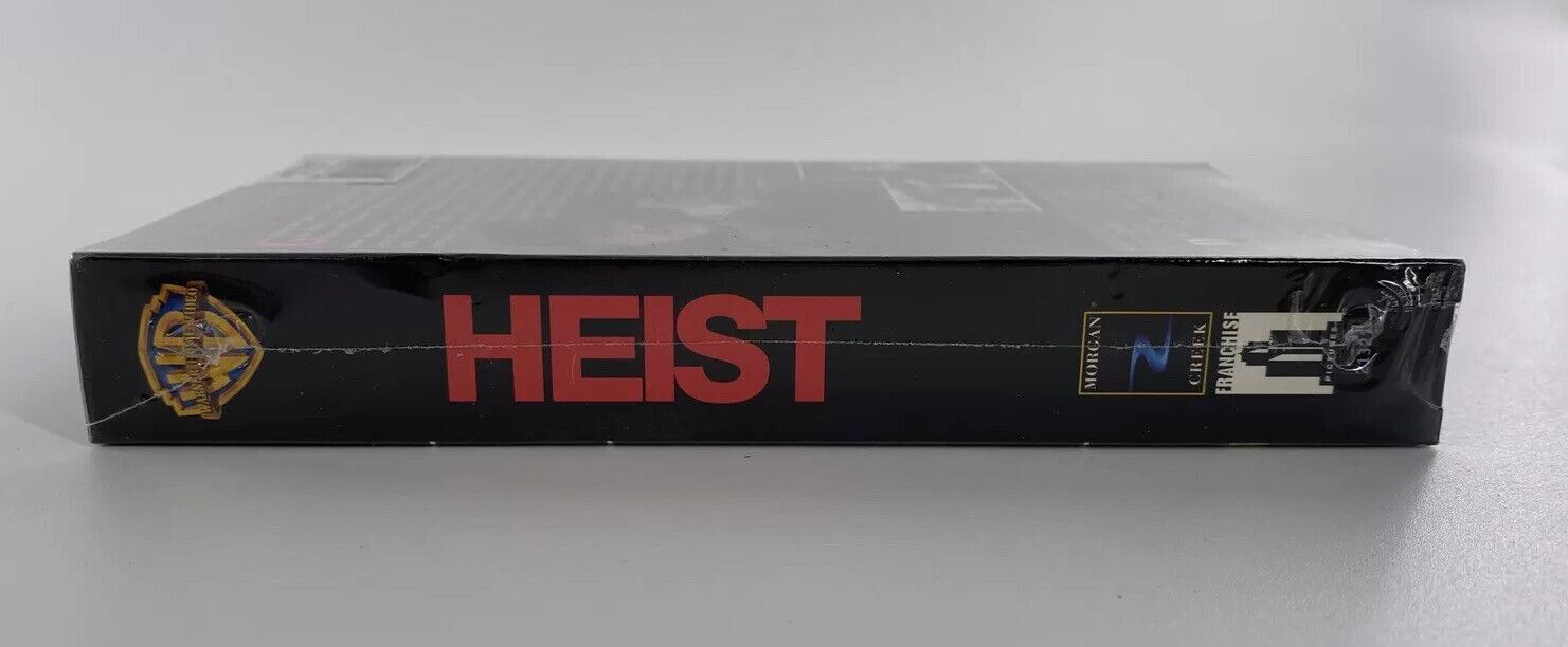 Heist VHS NEW Gene Hackman, Danny DeVito, Delroy Lindo; David Mamet