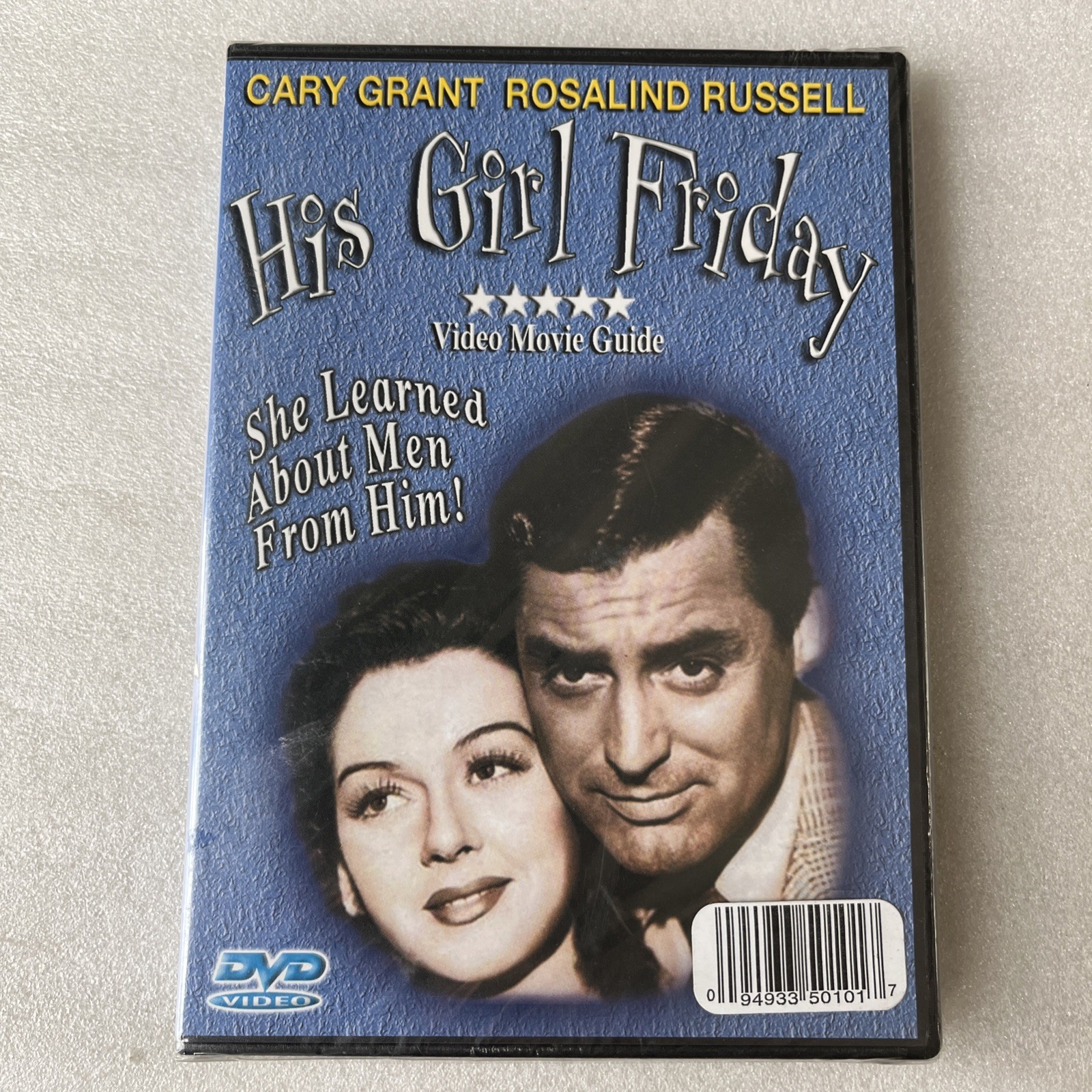 His Girl Friday (DVD, Vina) NEW SEALED
