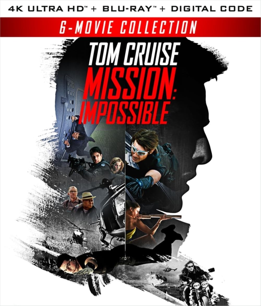 Mission Impossible 6-Movie Collection [4K Ultra HD + Blu-ray + Digital]