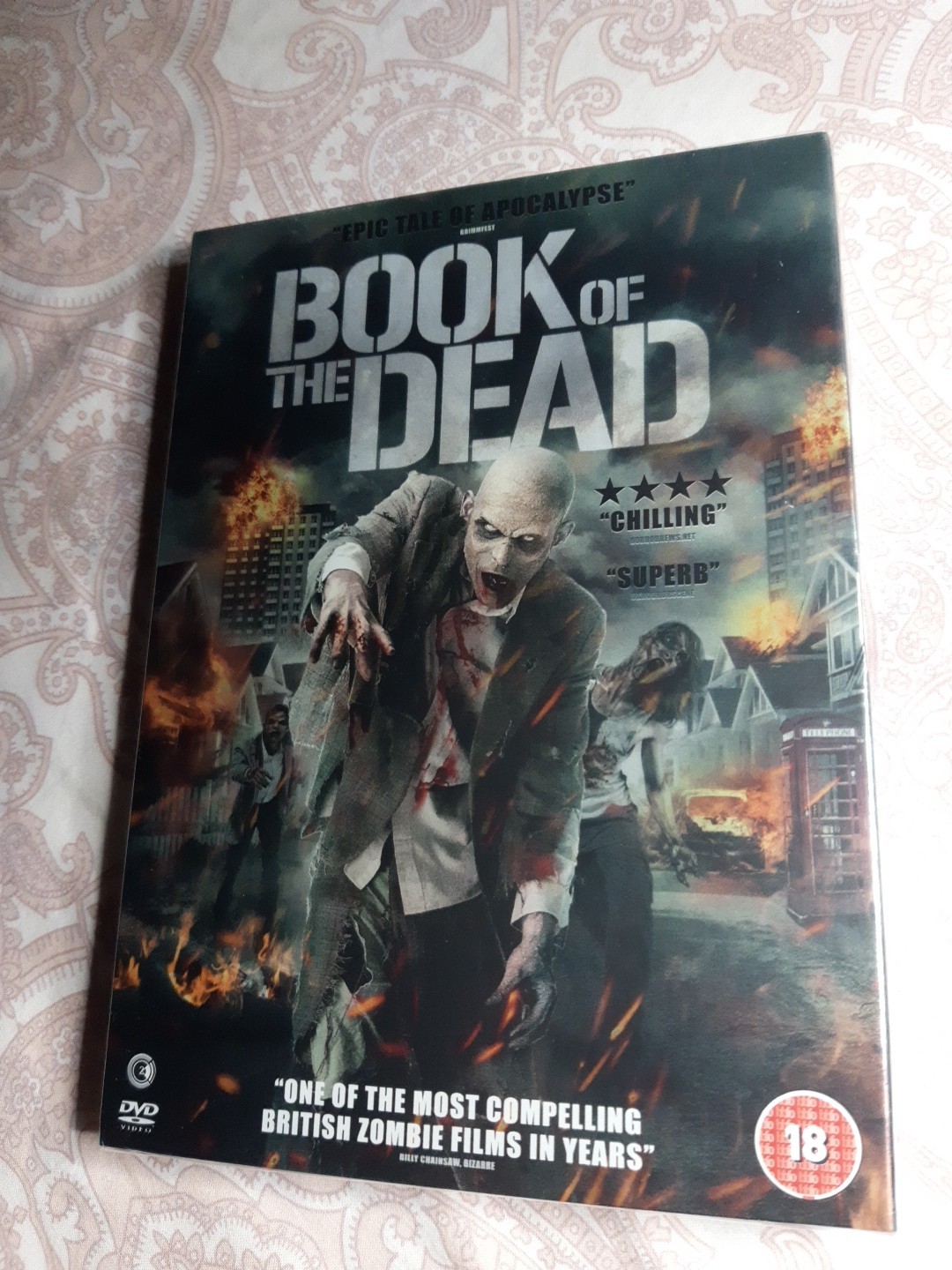 BOOK OF THE DEAD.(R18+). Dvd.Slipcase.Brand New,Sealed.Region 2 Rare.