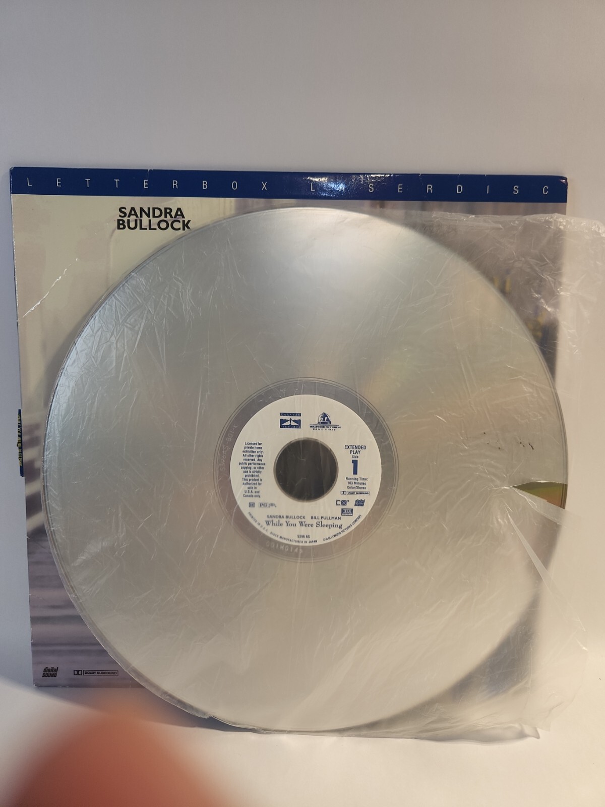 While You Were Sleeping (Laserdisc, 1995)
