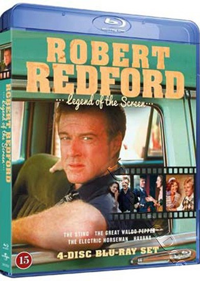 Robert Redford Collection NEW Blu-Ray 4-Disc Set George Roy Hill Paul Newman