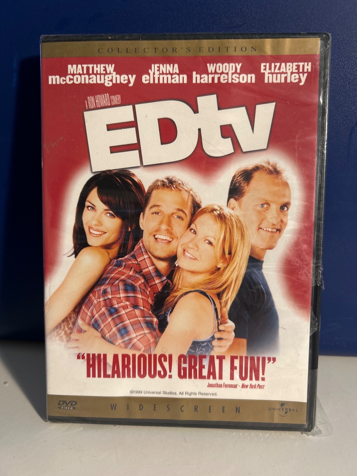 EDtv (DVD) w/Woody Harrelson ………widescreen………..BRAND NEW & SEALED!