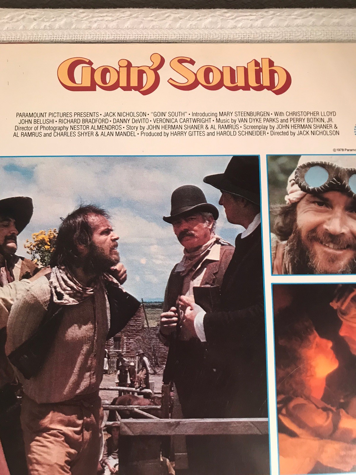 Goin’ South on 12″ LaserDisc Jack Nicholson Extended Play LD