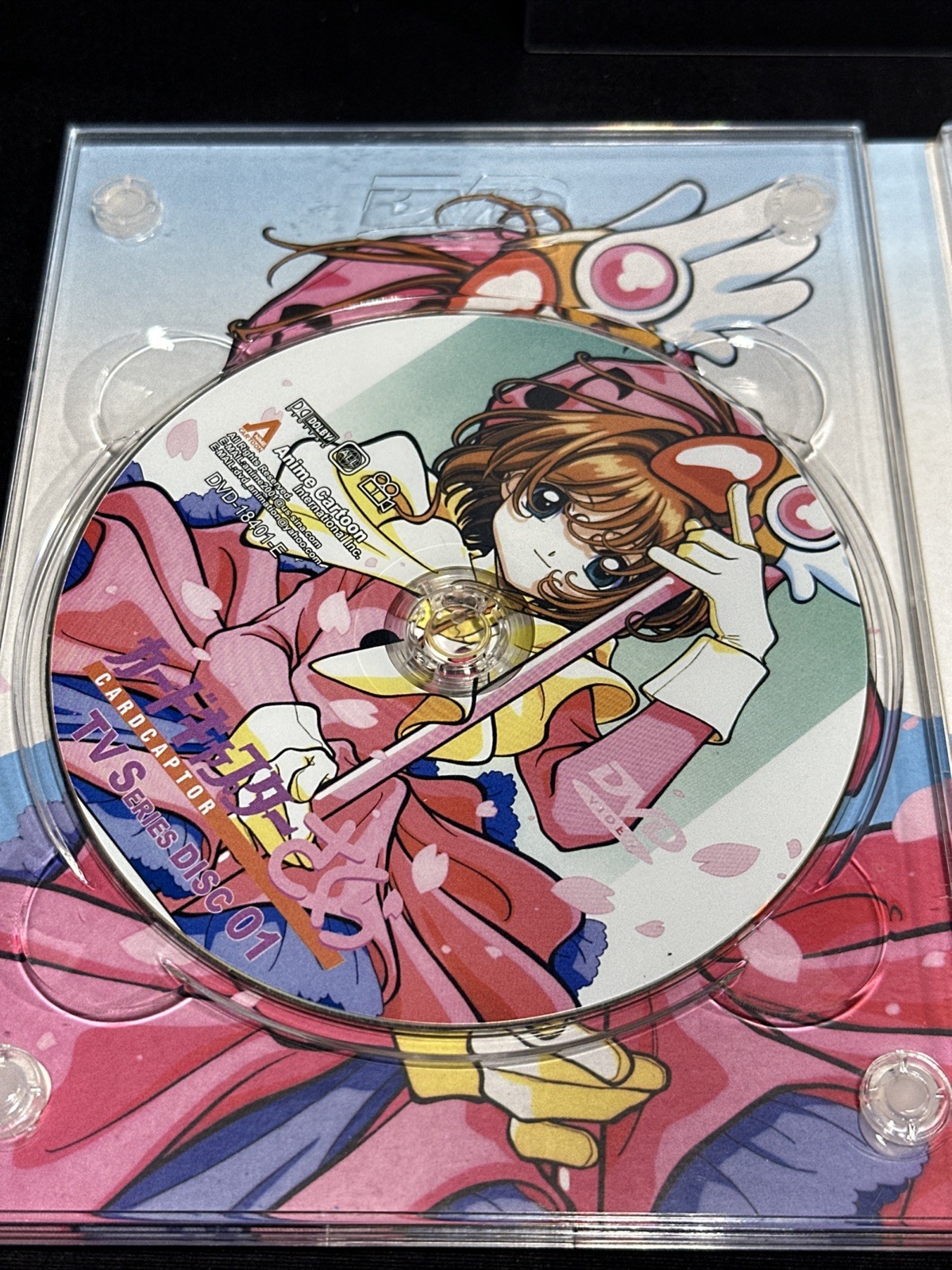 Cardcaptor Part 1 Sakura DVD Tv Series 1-4 Set Japanese Animation Anime