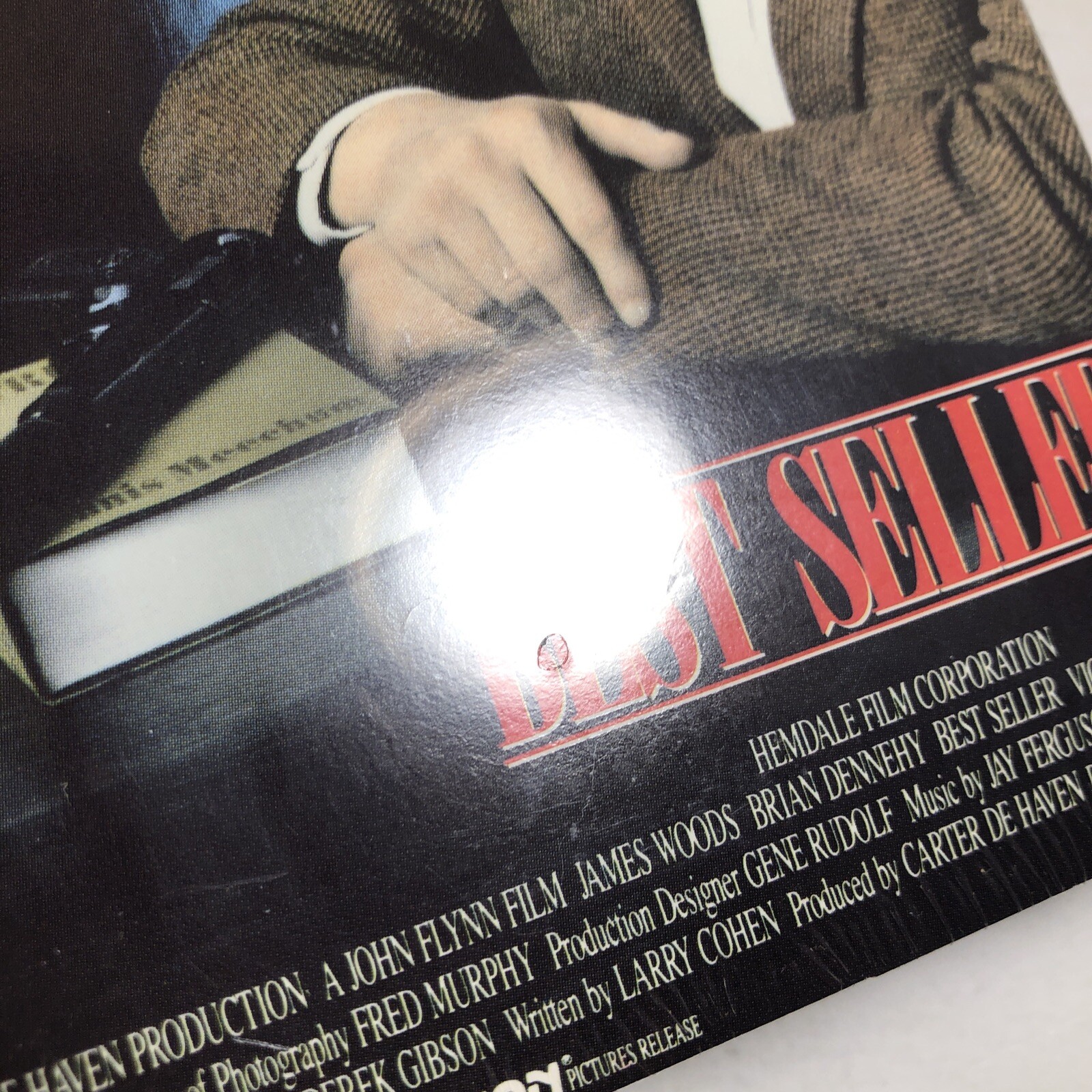 New Sealed Best Seller (VHS, 1988) Vestron Video Watermark James Woods