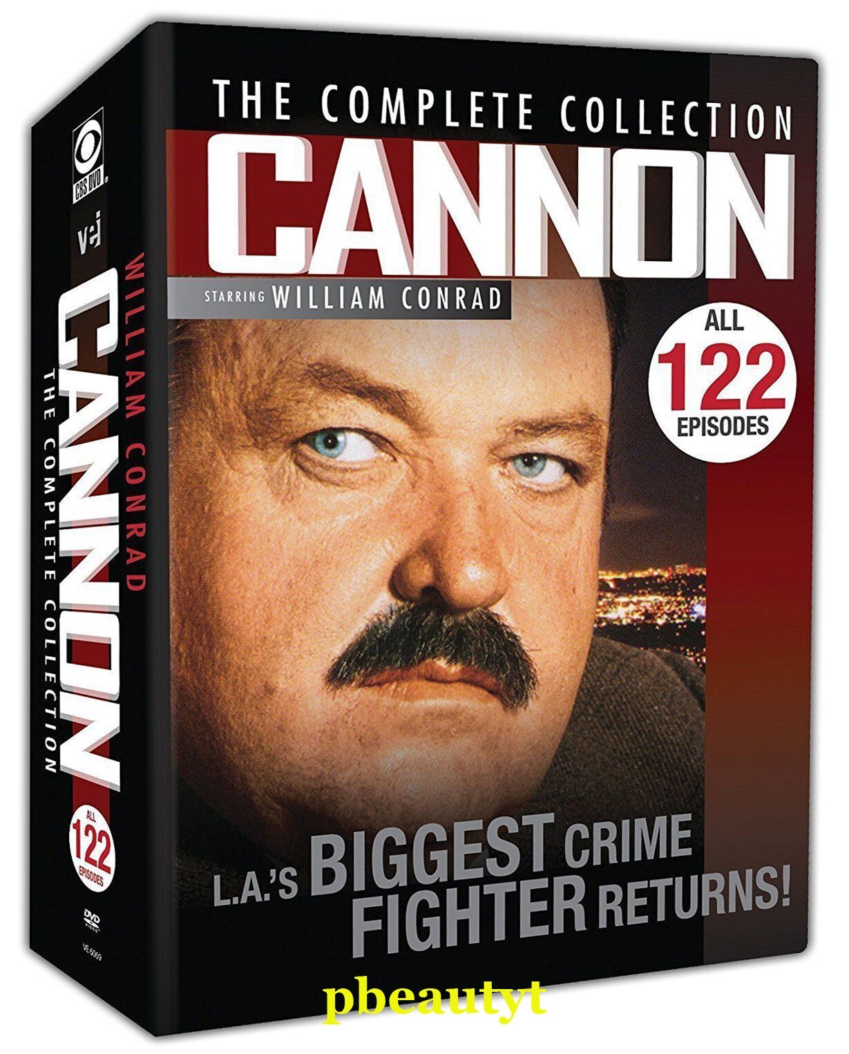 CANNON TV Series The Complete Collection(DVD,Seasons 1-5,122 episodes)NEW