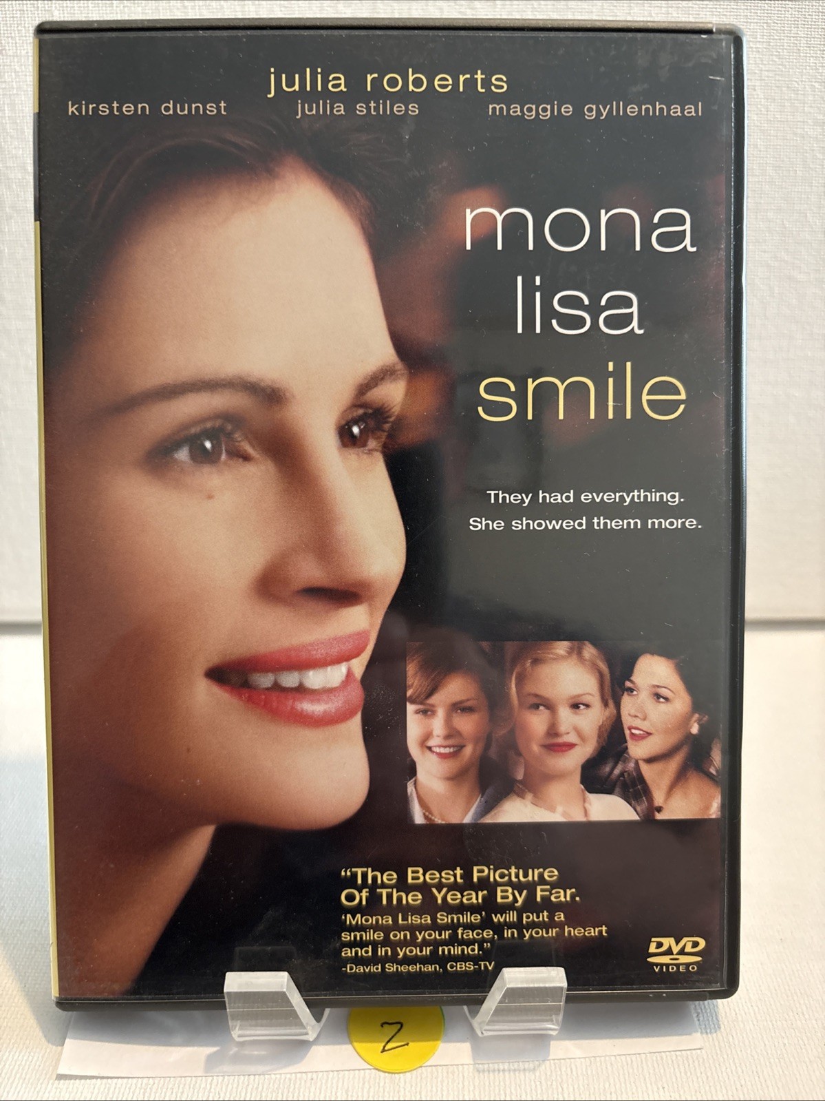 Mona Lisa Smile DVD Julia Roberts. Like New! Mint! Z