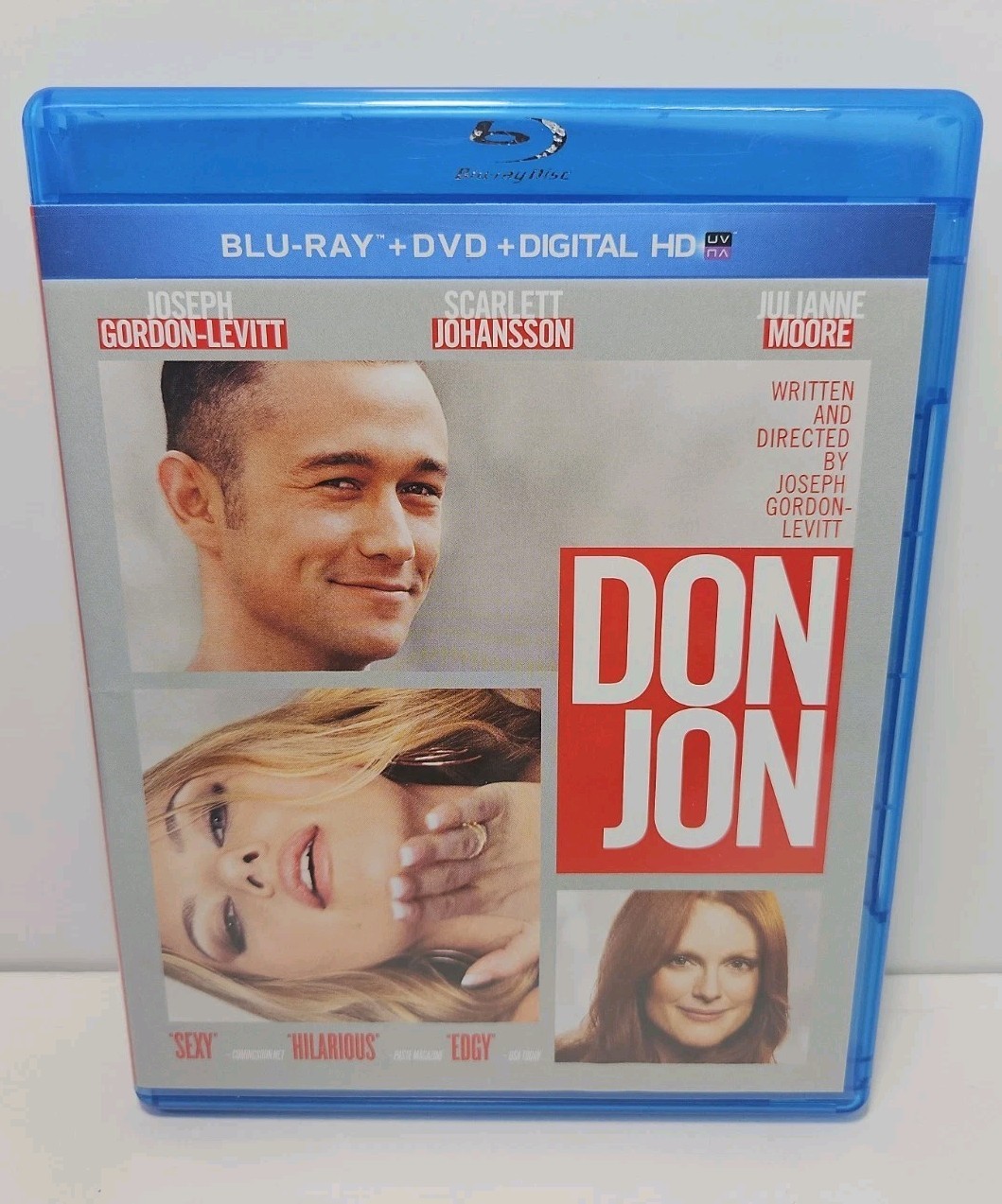 Don Jon (Blu-Ray + DVD, 2013) Scarlett Johansson, Joseph Gordon-Levitt