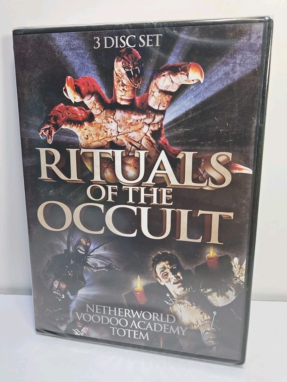Rituals Of Occult: Netherworld/ Voodoo Academy/ Totem (DVD, 3-Disc) NEW, SEALED