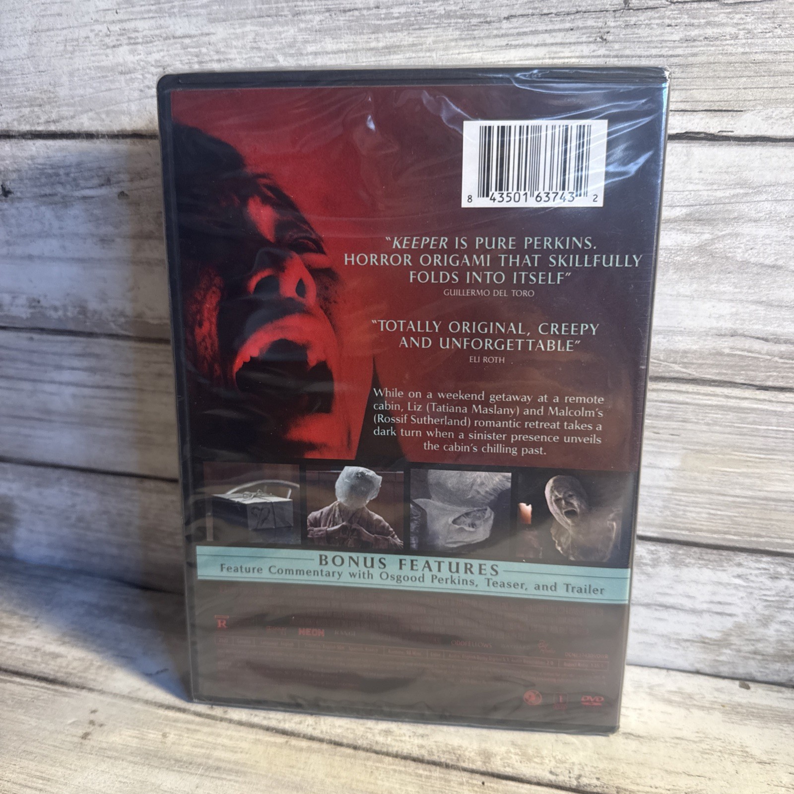 New! Keeper (DVD, 2025) Sealed Ships Free A Dark Trip Osgood Perkins Creepy