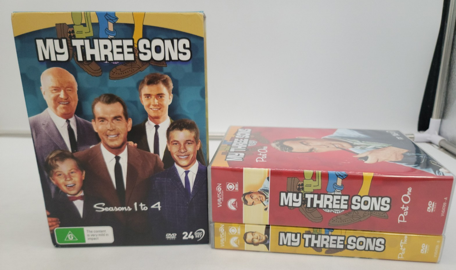 My Three Sons Seasons 1-4 (DVD Set) Region 0 – U.S Compatible