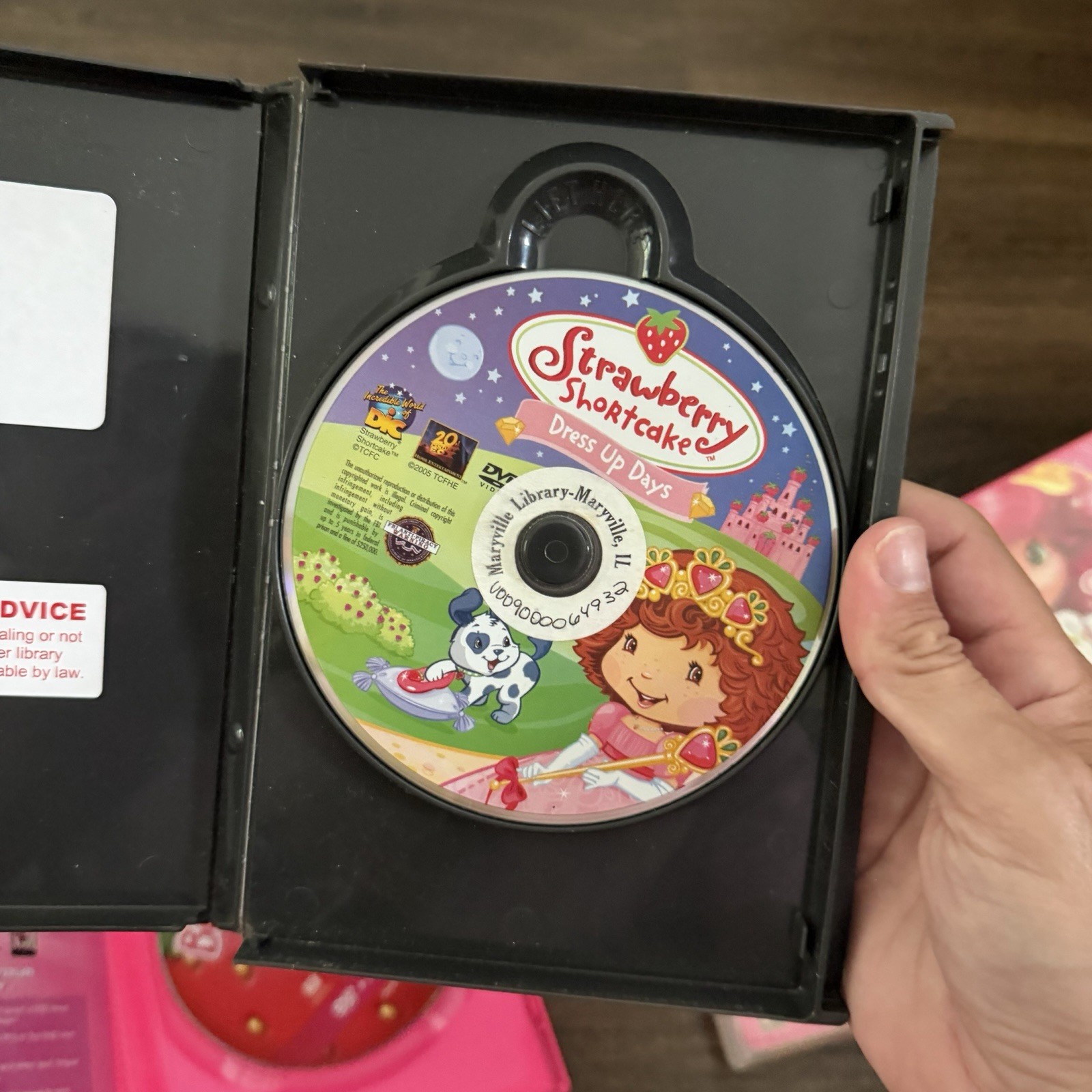 Strawberry Shortcake DVD Lot of 4 Berry Big Help Big Country Fun Tested