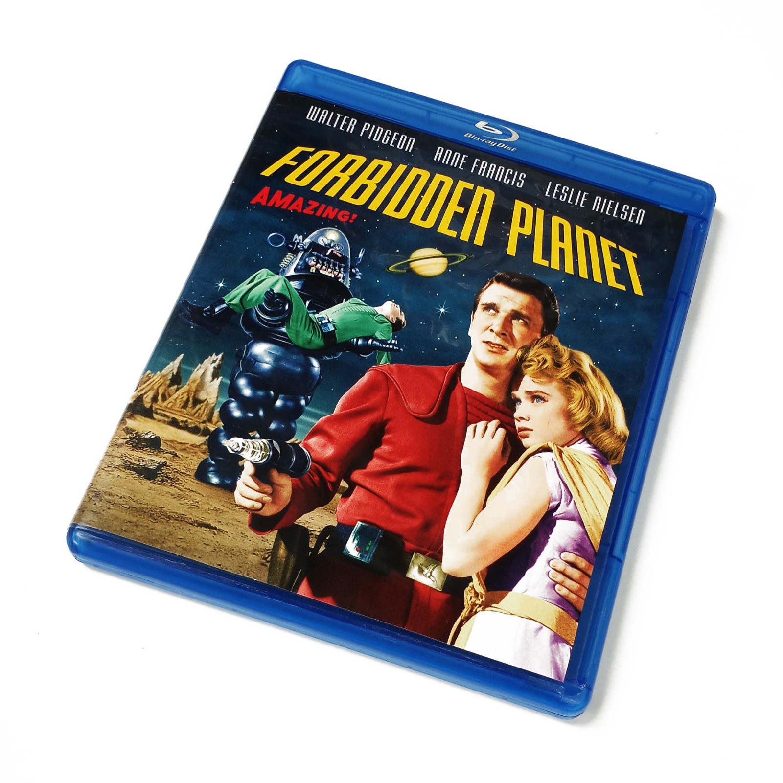 Forbidden Planet (Blu-ray) Warner Bros Release, Leslie Nielsen Classic Sci-fi