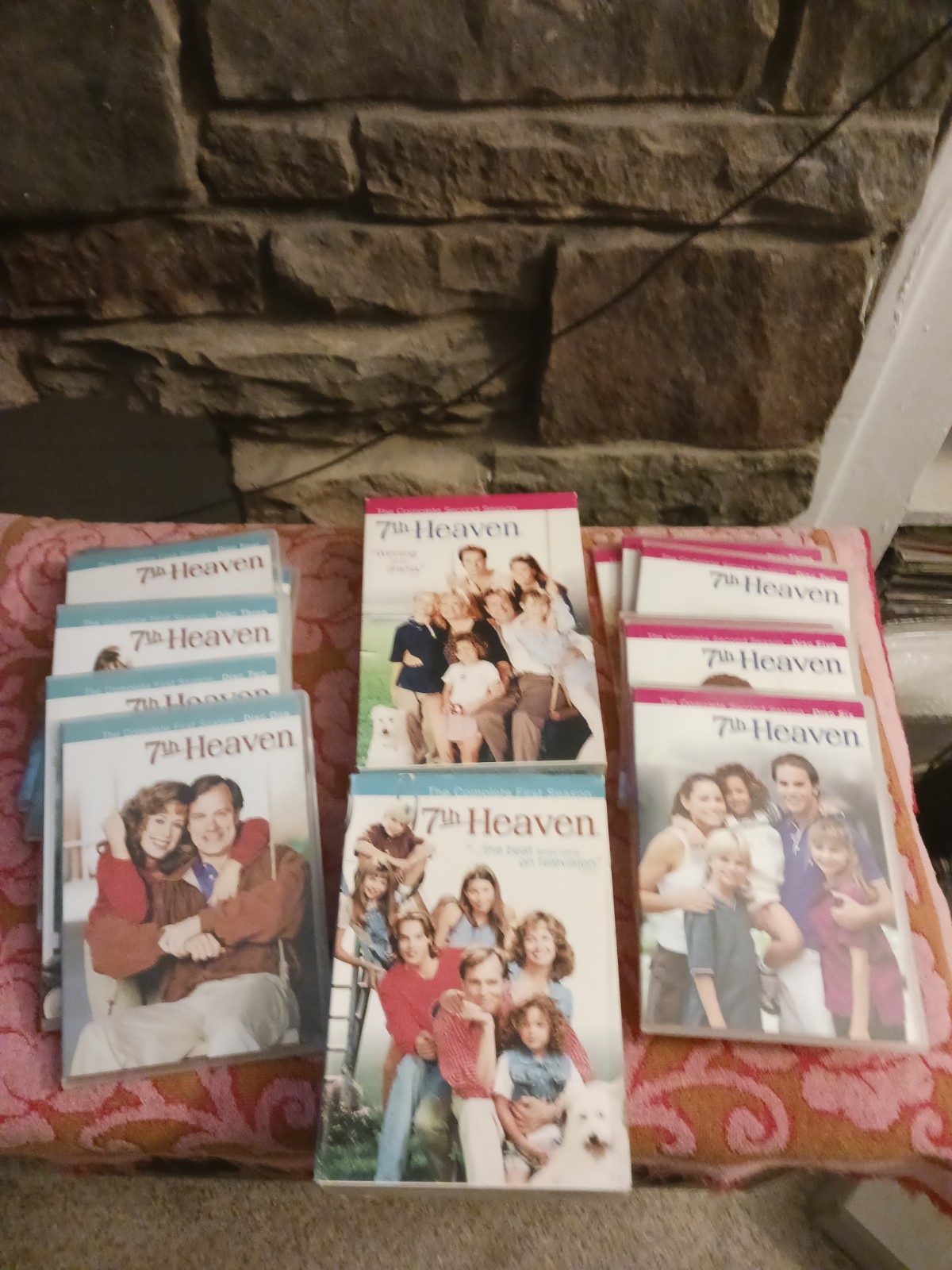 7th Heaven Season 1 2 first second lot tv series camden family stephen collins