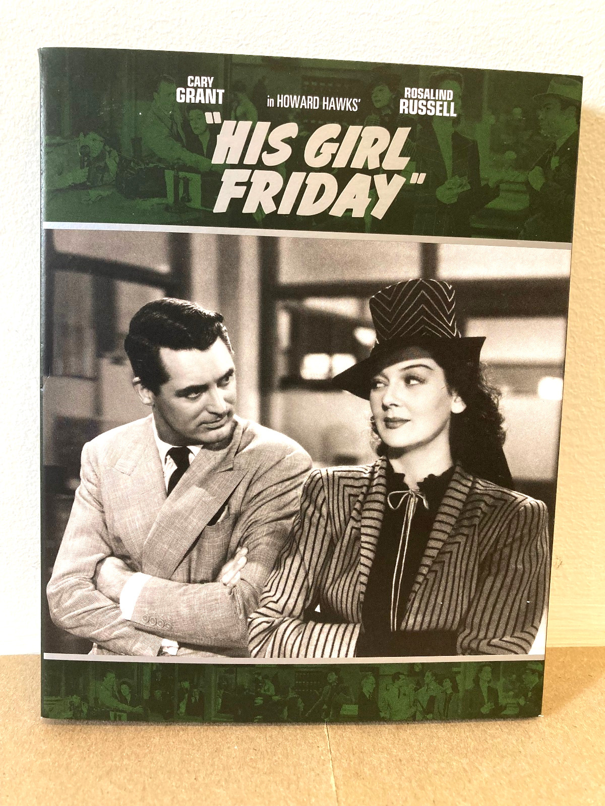 HIS GIRL FRIDAY w/Slip (4K UHD + Blu-Ray) Cary Grant, H Hawks – Discs Unwatched