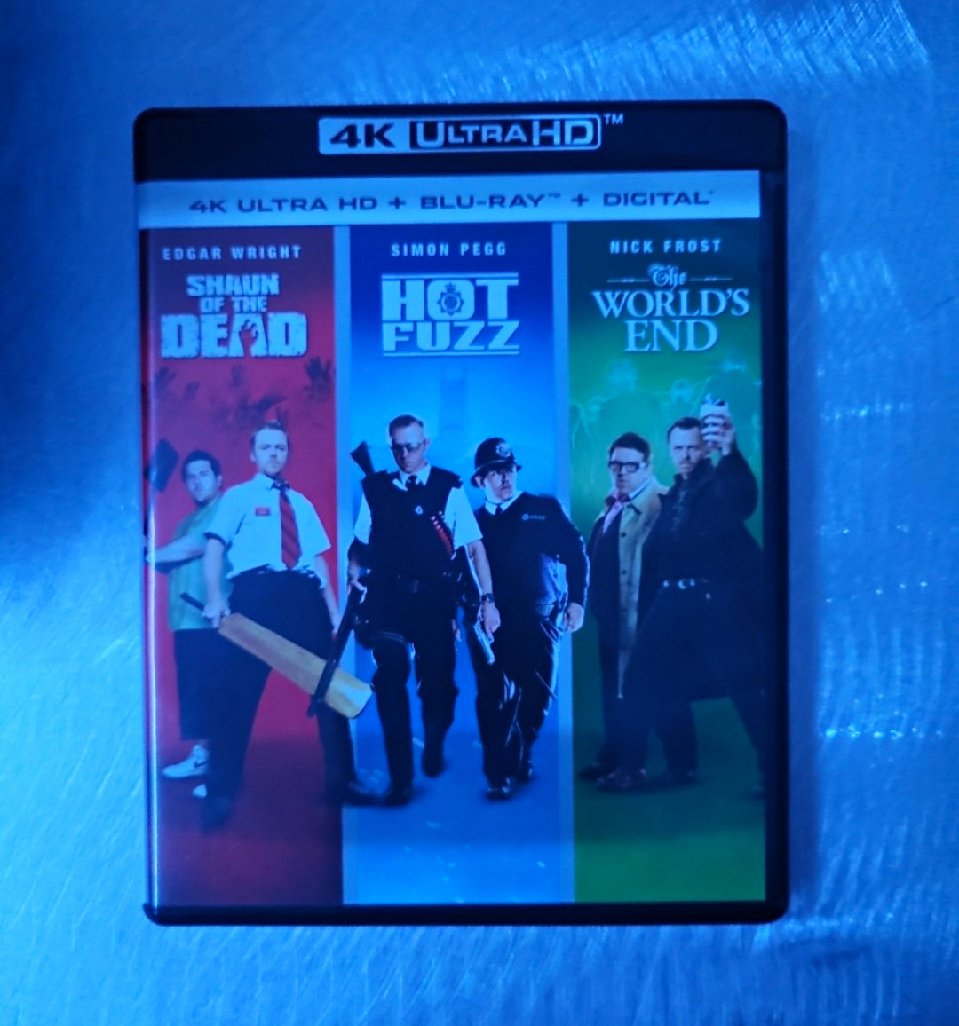 Shaun of the Dead/Hot Fuzz/World’s End 4K UHD HDR