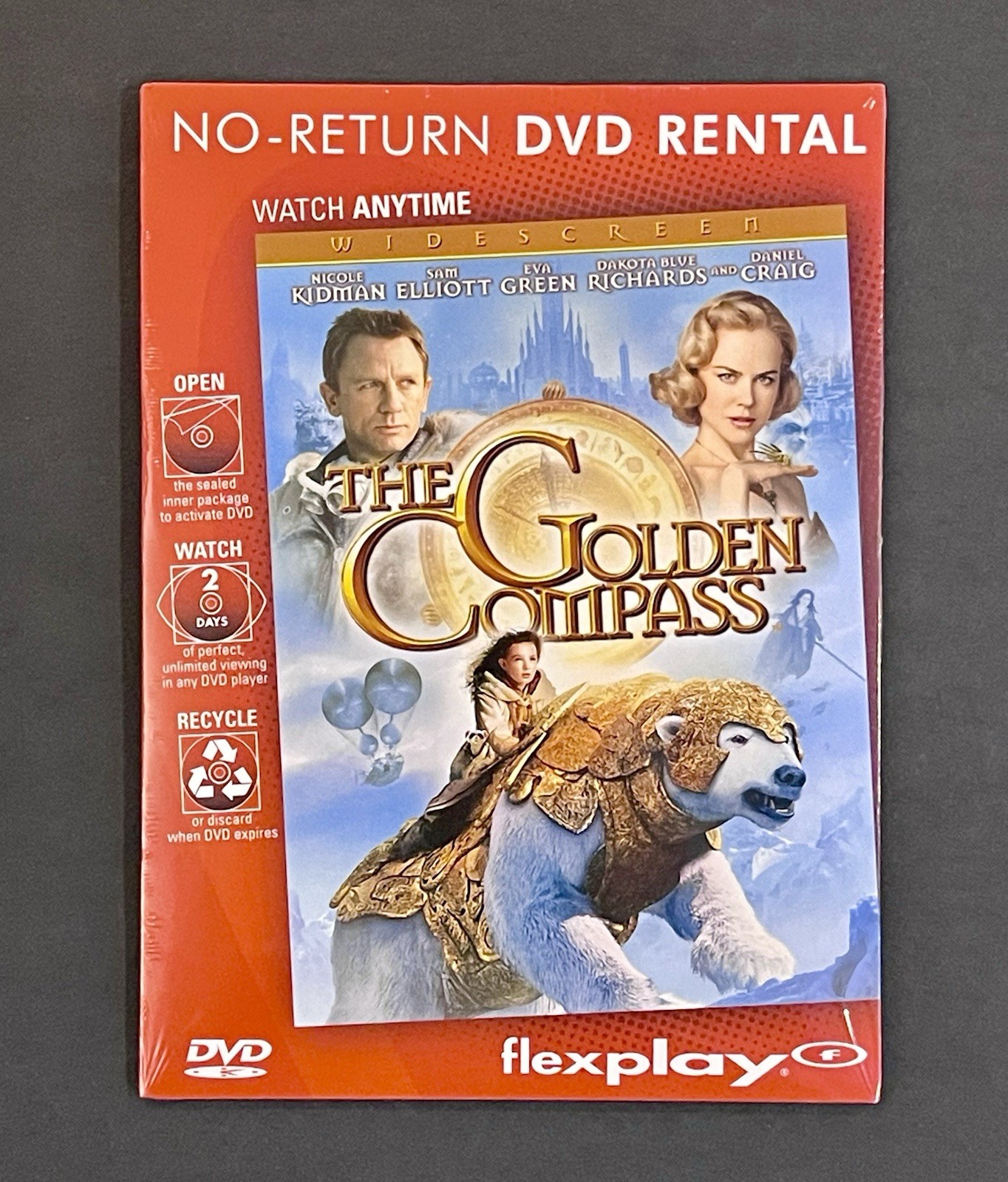 The Golden Compass (2008, DVD) Rare FlexPlay DVD – BRAND NEW FACTORY SEALED