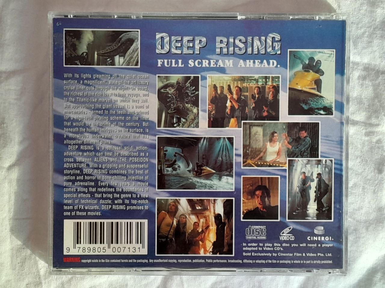 Deep Rising VCD (1998) (English Movie)