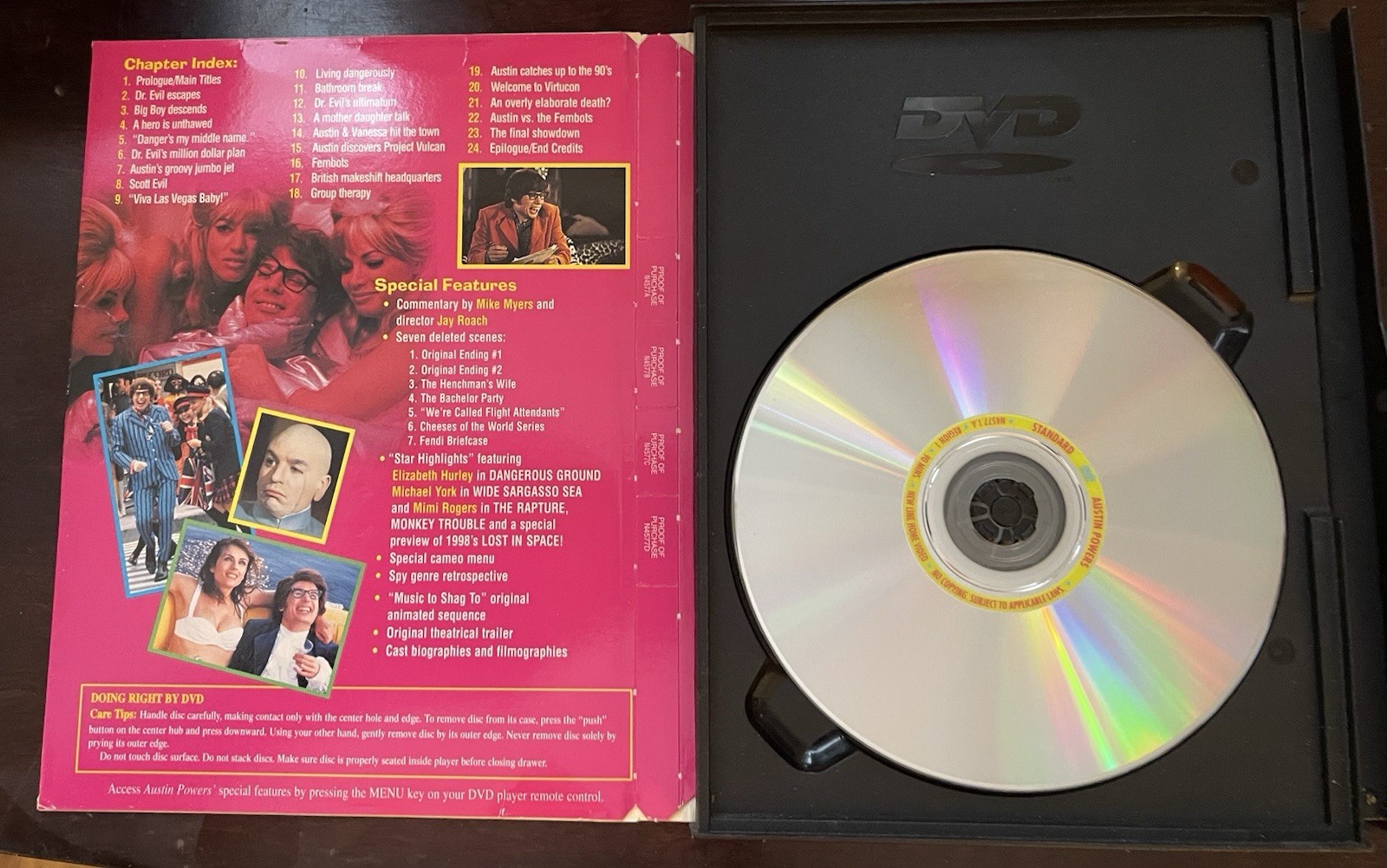 Austin Powers Trilogy DVD 3-Disc Set Widescreen PG-13 New Line Platinum