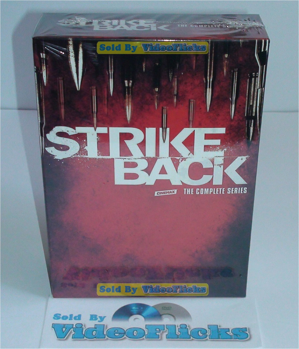 Strike Back Complete Series Seasons 1-7 DVD 12-Disc Box Set New Sealed