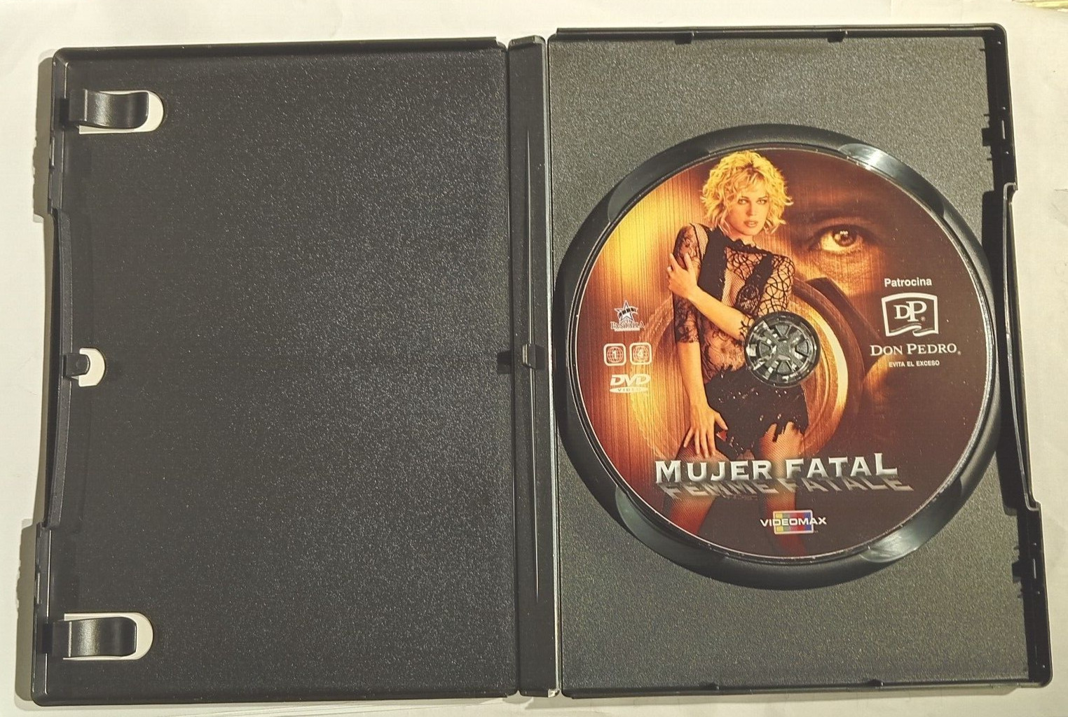 MUJER FATAL, MOVIE BY BRIAN DE PALMA / ANTONIO BANDERAS, 2006 MEXICAN DVD, CRIME